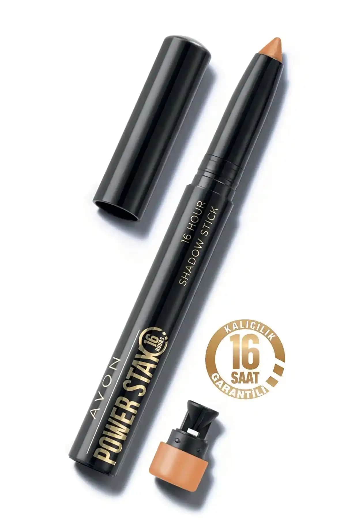 Avon Power Stay Shadow Stick Kalem Far Altın Işıltı ve Uzun Süreli Kalıcılık Özelliğiyle