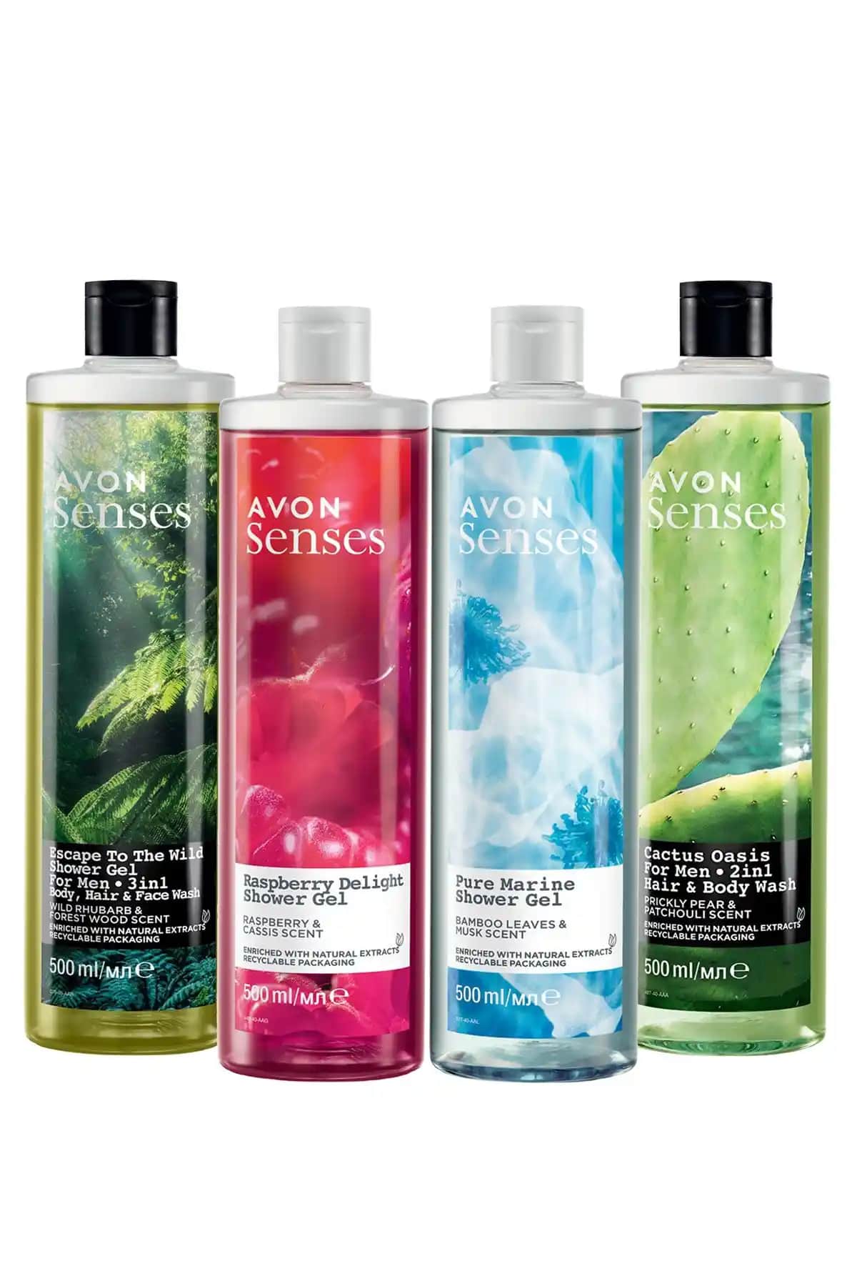 Avon Senses Duş Jeli Paketi: Ferahlatıcı Kokular ve Uzun Süre Kullanım İmkanı