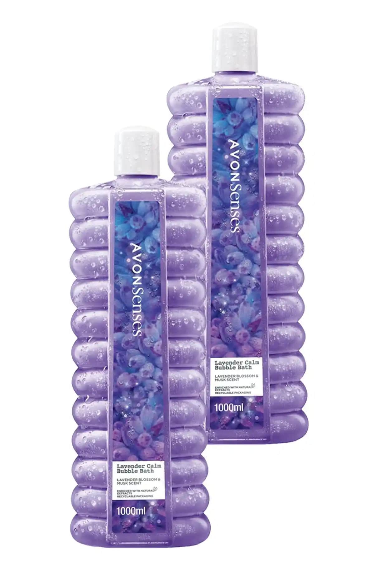 Avon Senses Lavender Calm lavanta kokulu banyo köpüğü ile rahatlama ve temizlik deneyimi