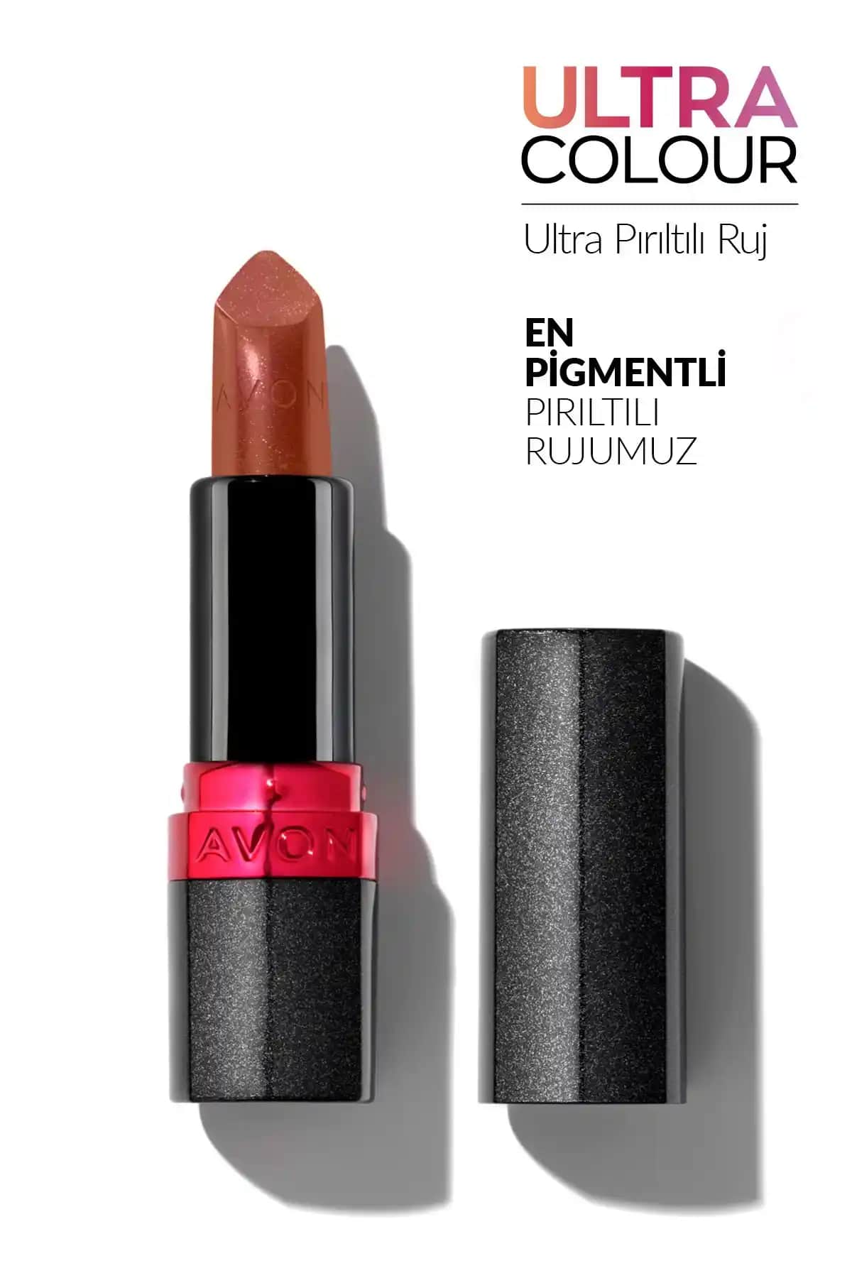 Avon Ultra Shimmer Lipstick Bronze Glow: Parlak ve Metalik Görünüm Sunan Dudak Rujları