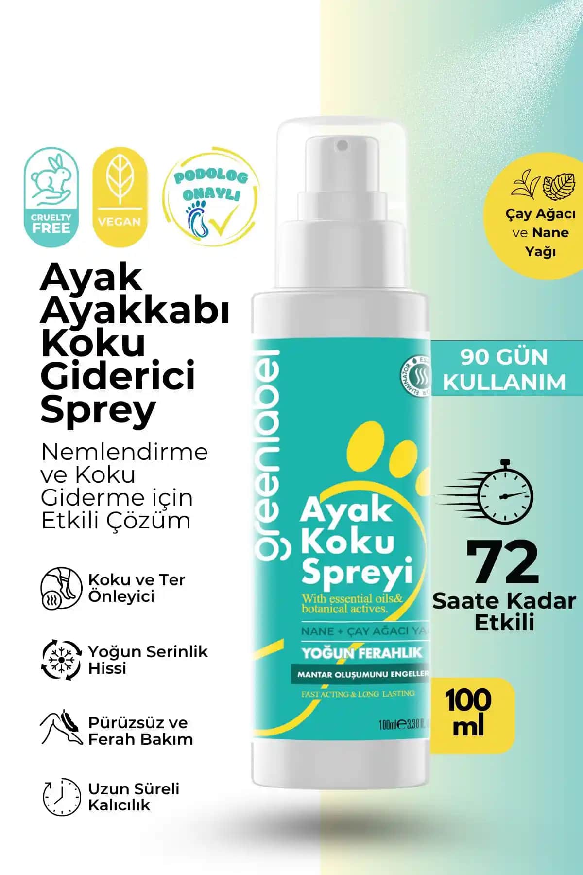 Ayakkabı ve Ayak Kokusu İçin En İyi Deodorantlar Karşılaştırması
