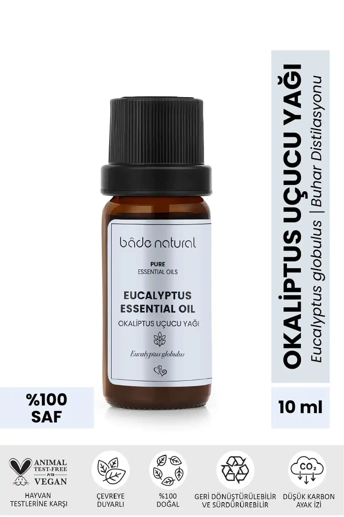 Bade Natural Okaliptus Uçucu Yağı: Doğal ve Çok Yönlü Kullanım İçin Güvenilir Tercih