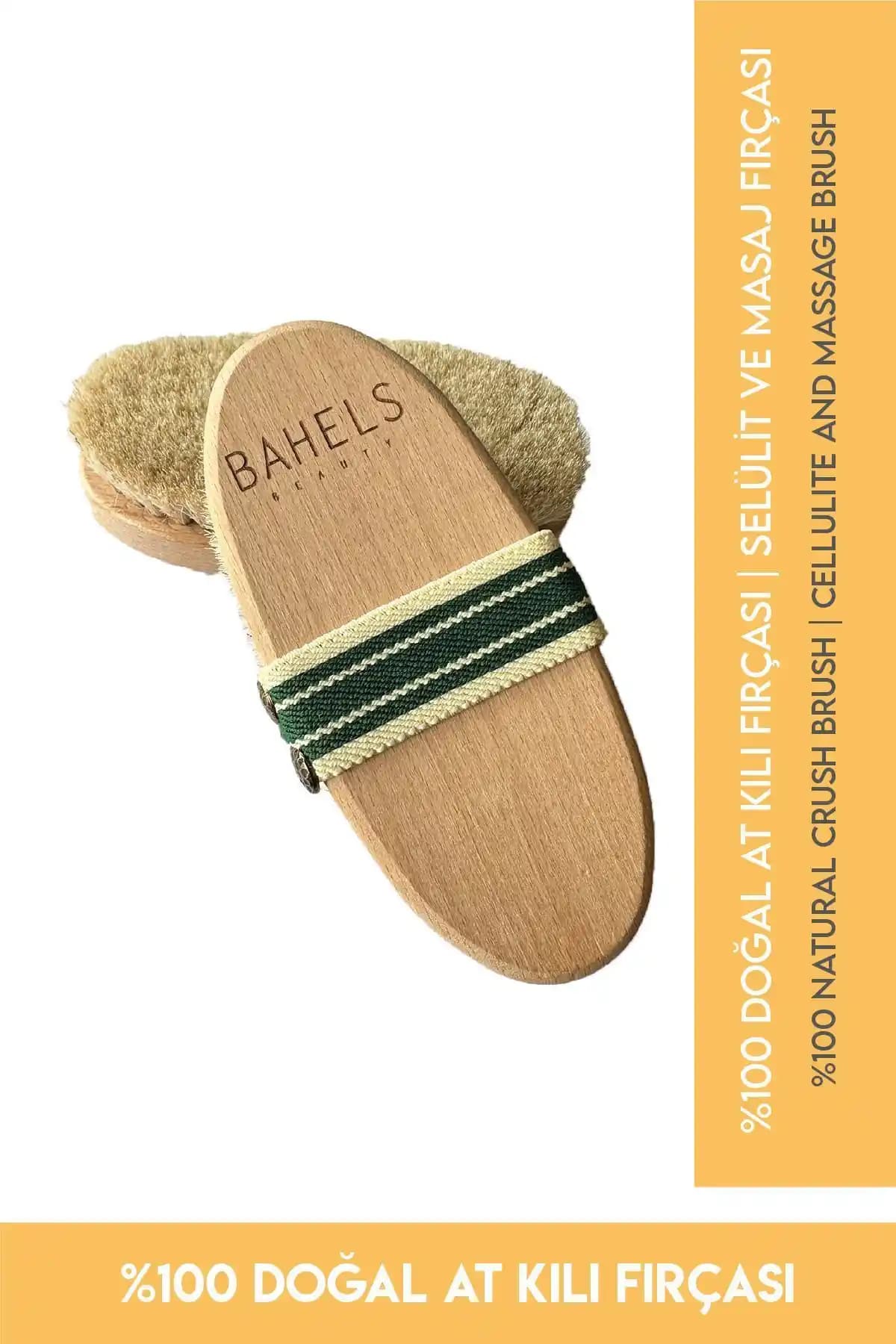 Bahels Beauty %100 Doğal At Kılı Selülit Fırçası ile Cilt Sağlığınızı Destekleyin