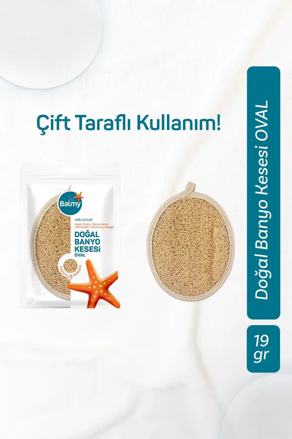 Balmy Kabak Oval Banyo Kesesi ve Yüz Peeling Diski Karşılaştırması
