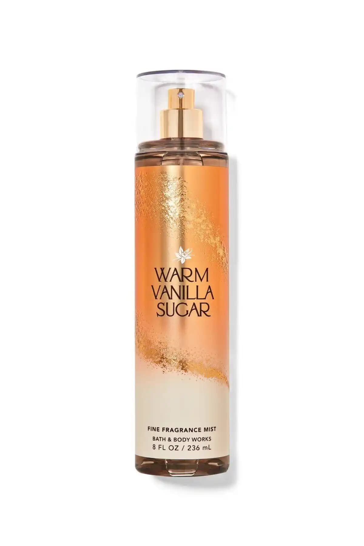 Bath & Body Works Warm Vanilla Sugar Vücut Spreyi: Hafif Tatlı Vanilya Kokusu