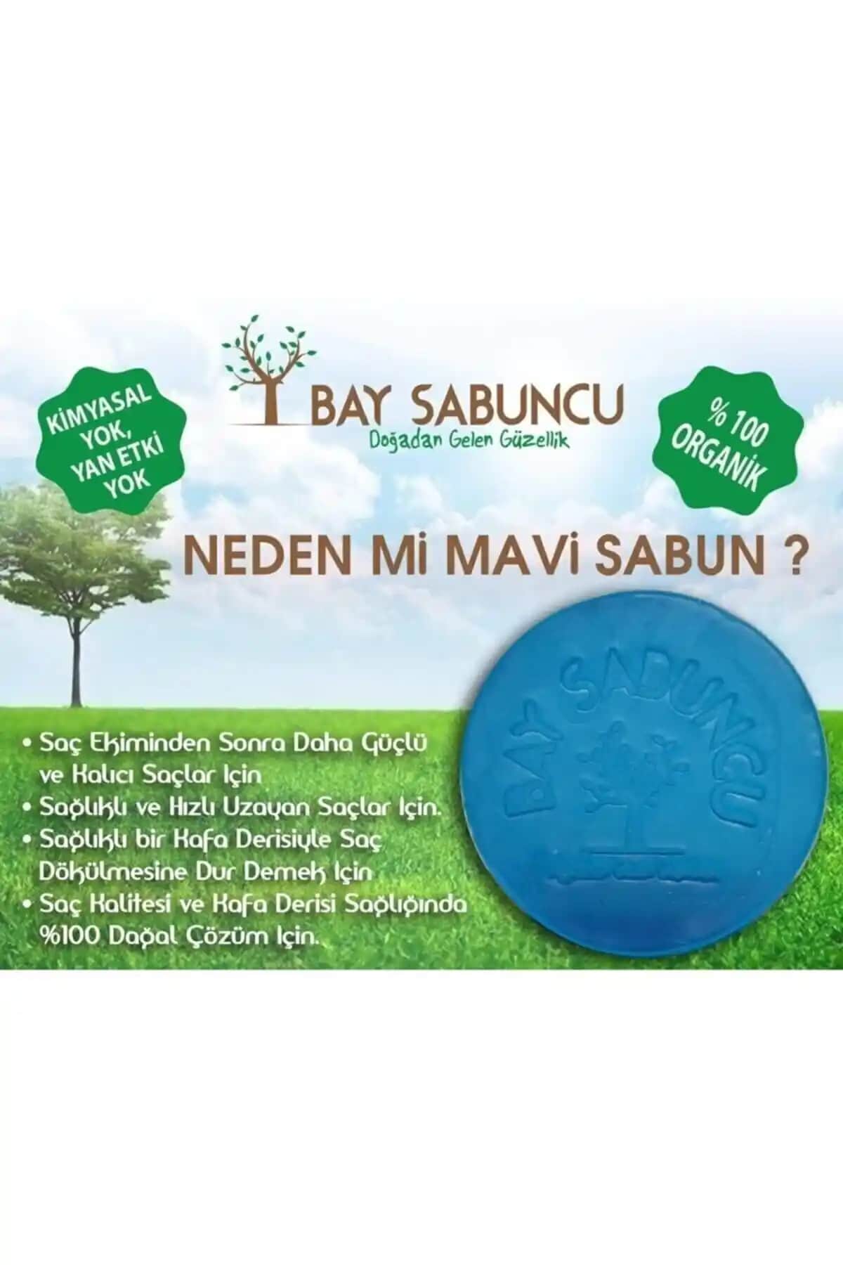Bay Sabuncu Mavi Sabun ile Doğal ve Etkili Saç Bakımı Çözümü