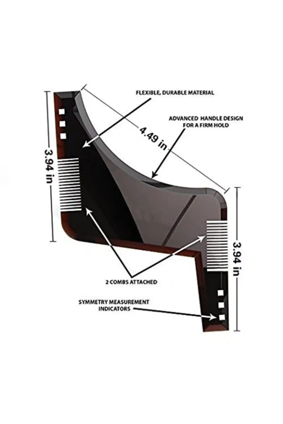 BEARD BEA Sakal Şekillendirici Tarak: Modern ve Şık Tasarımıyla Günlük Bakım Kolaylığı