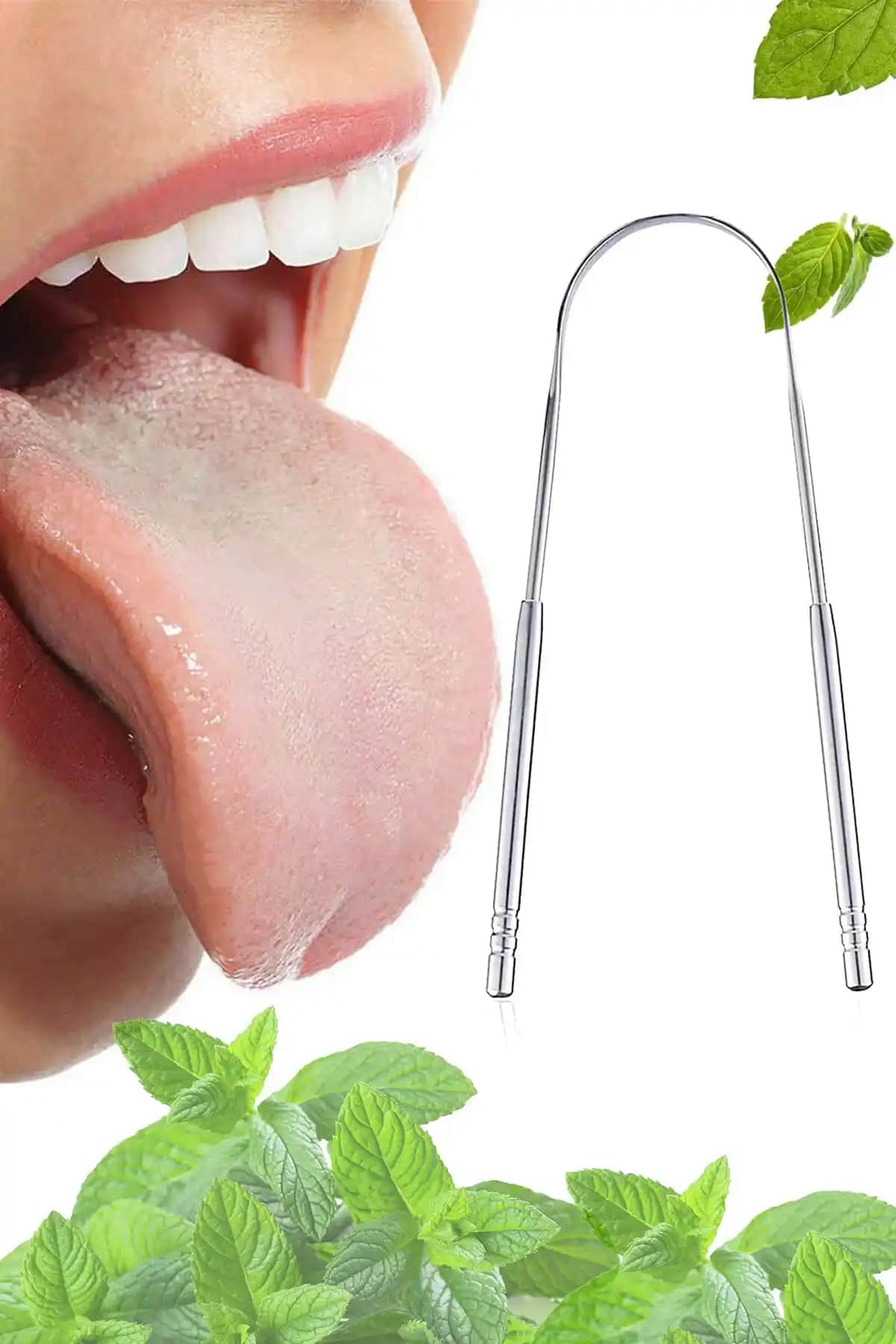 Beatitude Paslanmaz Çelik Dil Temizleme Aparatı ile Günlük Ağız Bakımınızı Geliştirin