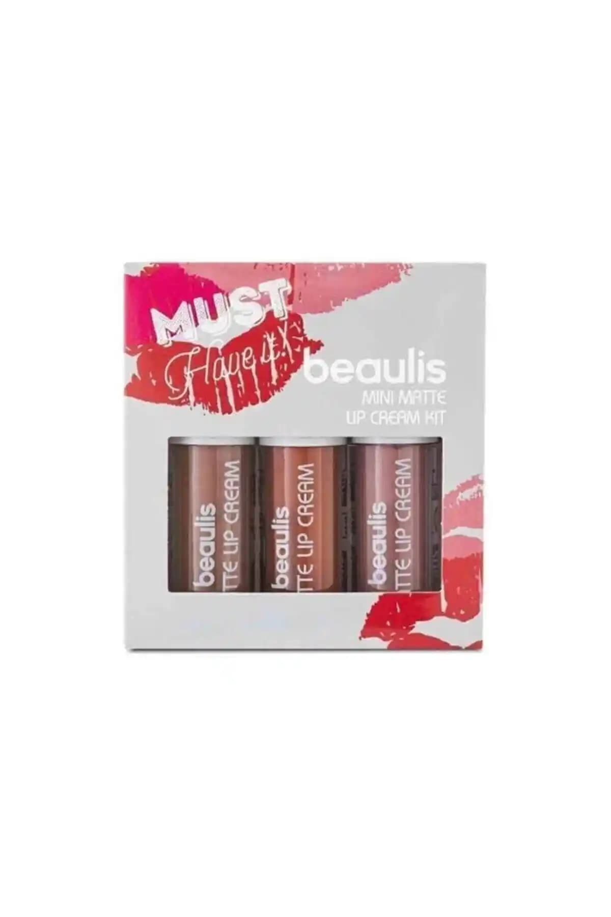 Beaulis Mini Mat Likit Ruj Seti: Günlük ve Özel Anlar İçin Pratik ve Şık Makyaj Çözümü