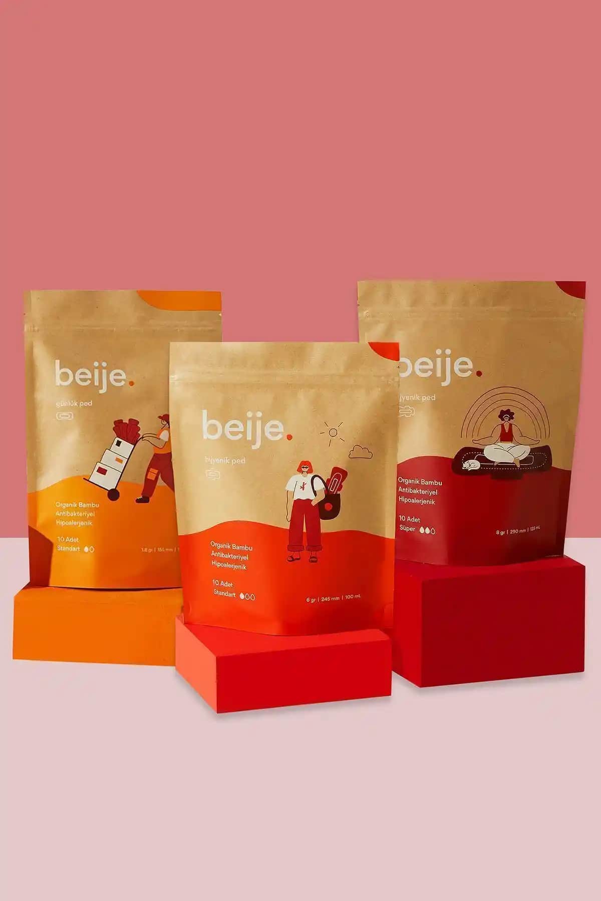 Beije Hafif ve Yoğun Regl Paketleri ile Güvenli ve Konforlu Regl Dönemi