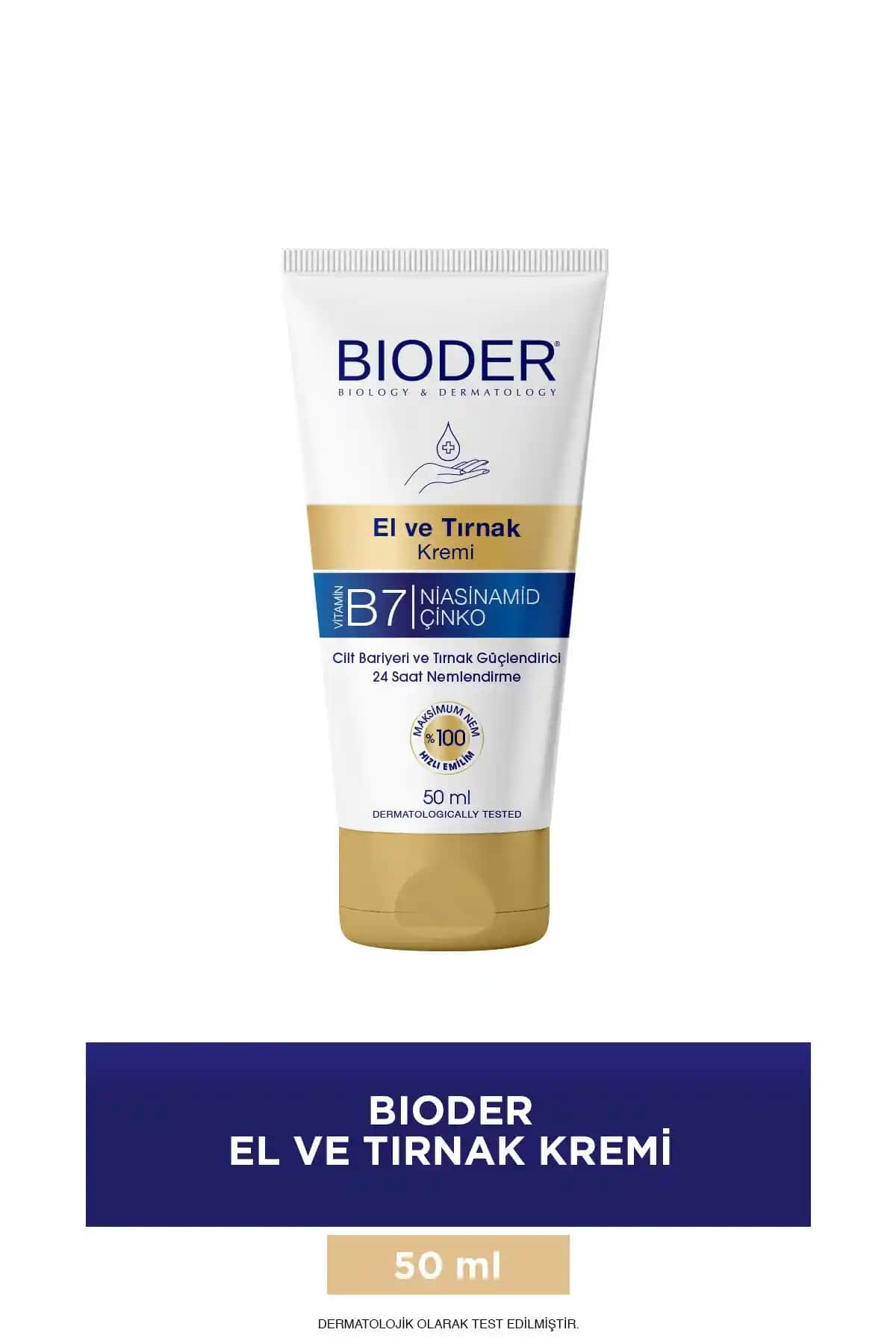 Bioder El ve Tırnak Kremi: Güçlü ve Sağlıklı Eller İçin Etkili Bakım Çözümü