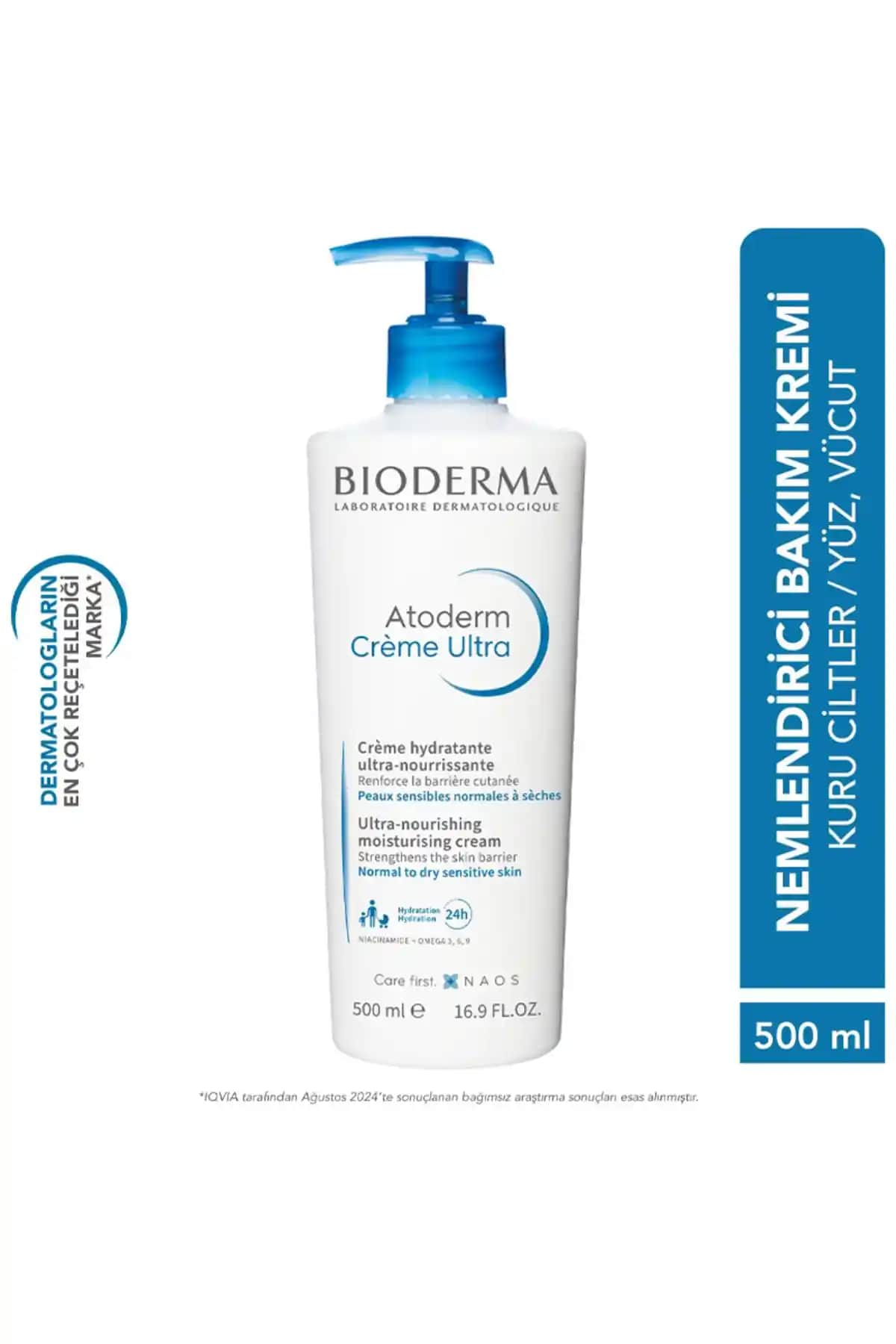 Bioderma Atoderm Krem: Kuru ve Hassas Ciltler İçin Güvenilir Nemlendirme Çözümü