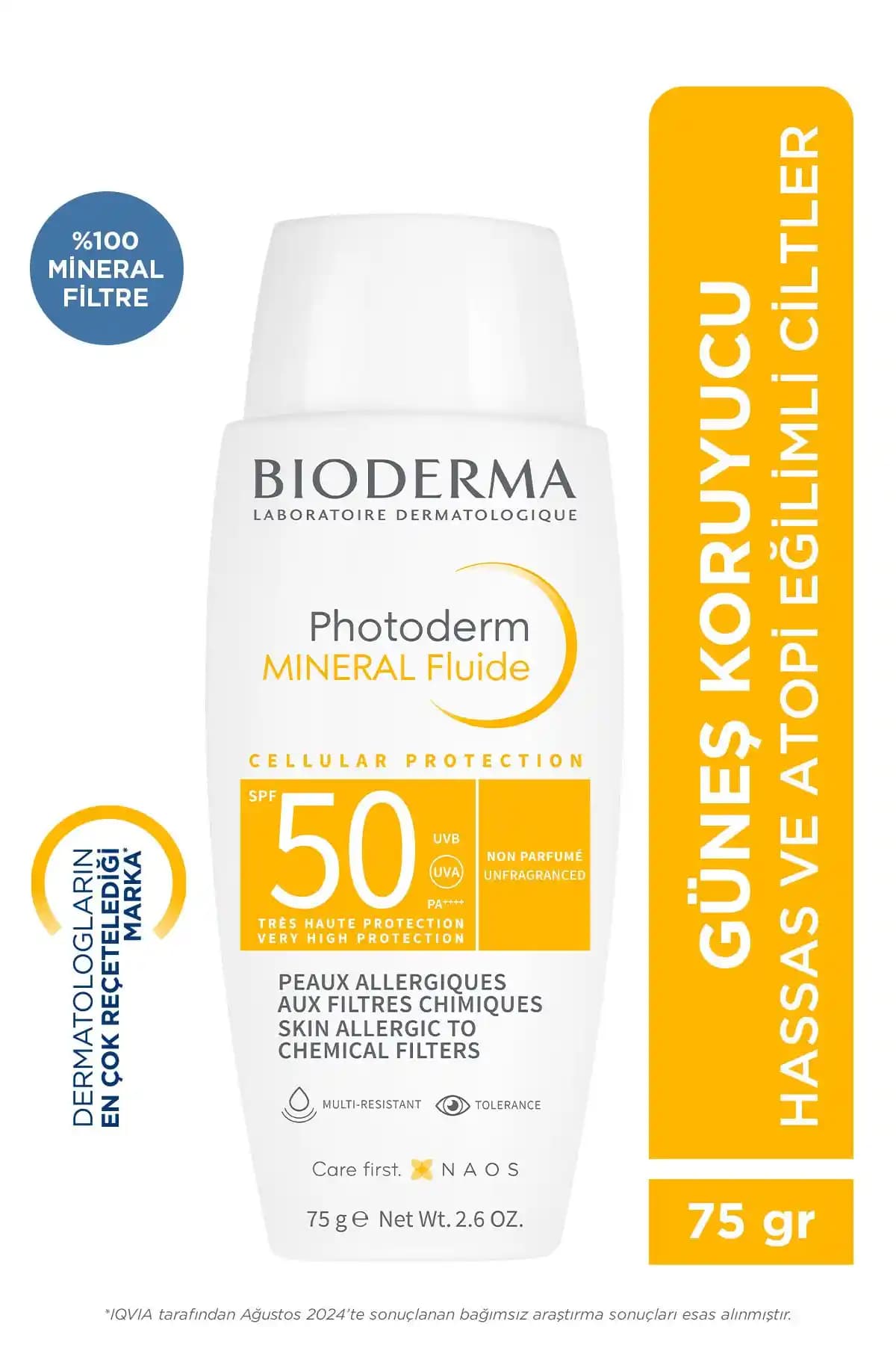 Bioderma Photoderm Mineral Fluid SPF50+ ve COSMED Sun Essential Mineral SPF50 Karşılaştırması