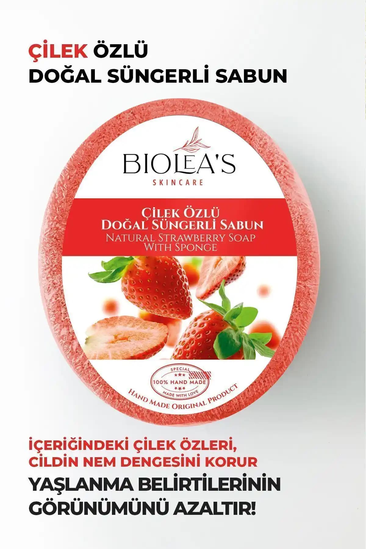 Biolea Sabunları Karşılaştırması: Çilek Özlü ve Kabak Lifli Yaşlanma Karşıtı Sabunlar