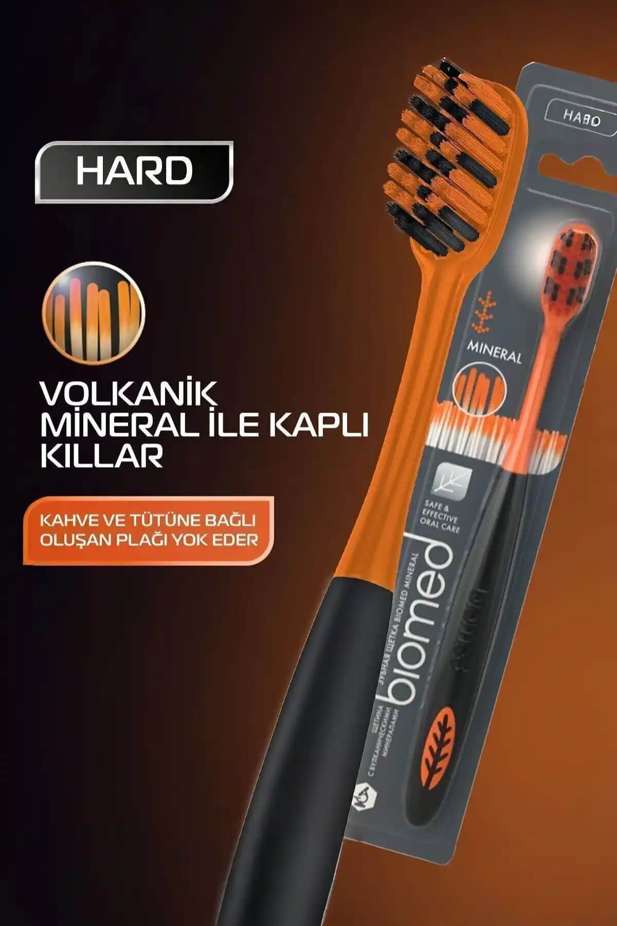 Biomed Mineral Hard ve R.O.C.S. Smokers Leke Silici Diş Fırçaları Karşılaştırması