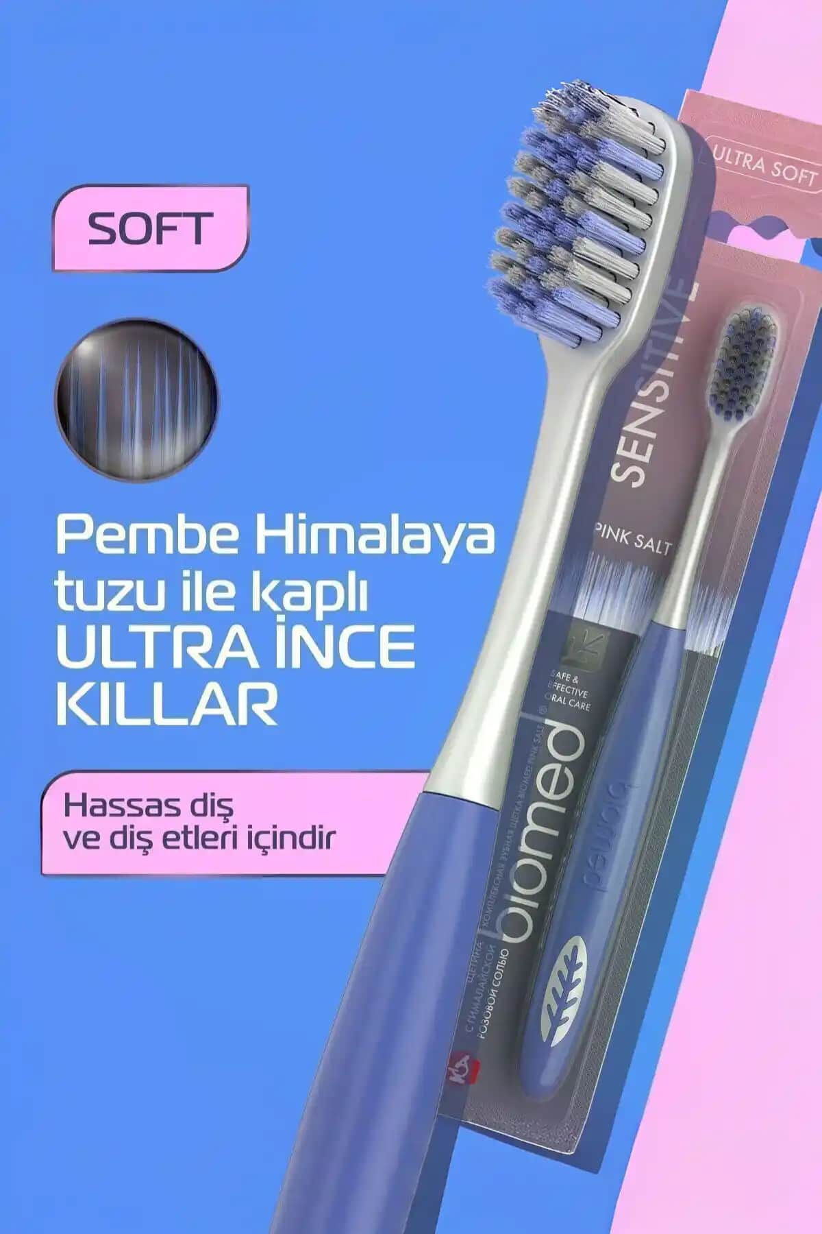 Biomed Pembe Tuz ve R.O.C.S. Siyah E<dı>tıon Diş Fırçası Karşılaştırması ve Özellikleri