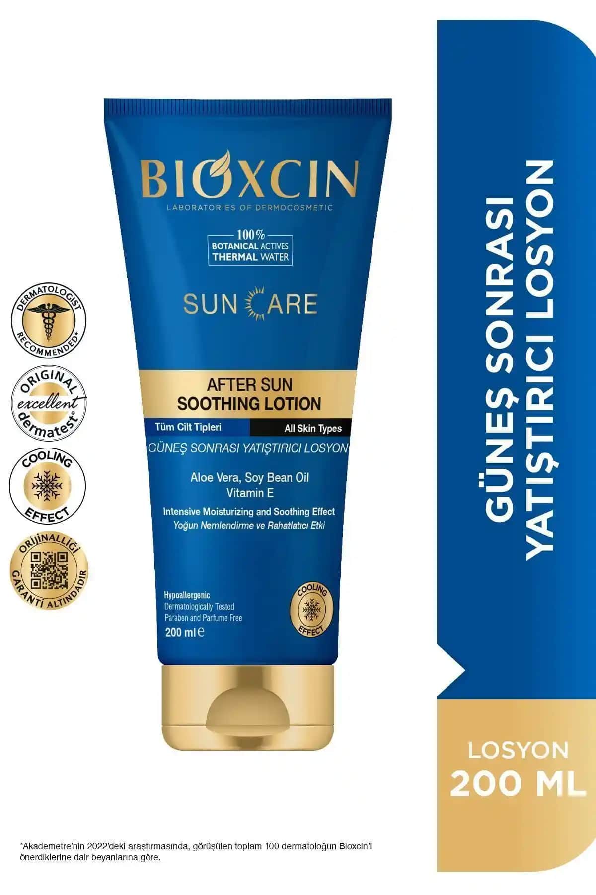 Bioxcin Sun Care Güneş Sonrası Krem: Doğal ve Güvenilir Güneş Sonrası Bakım Ürünü