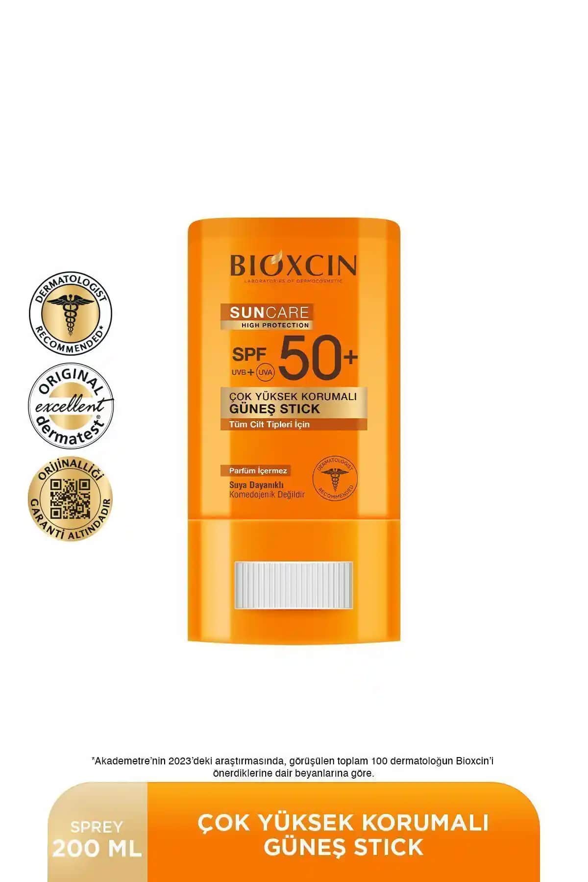 Bioxcin Sun Care Stick SPF 50: Hassas Ciltler İçin Yüksek Koruma Sağlayan Pratik Güneş Kremi