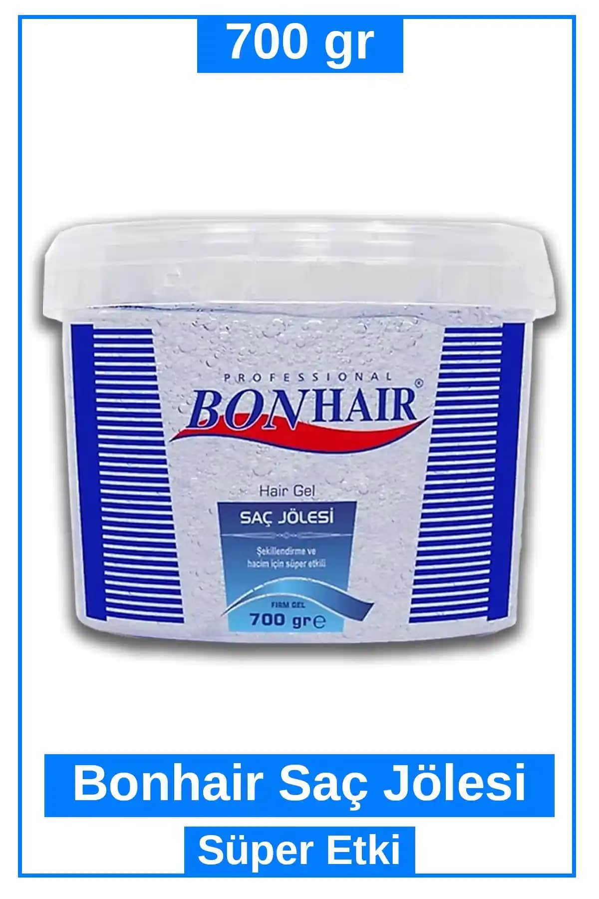 Bonhair Jöle Prof 700 gr Extra Sert: Güçlü ve Hacimli Saç Şekillendirme Çözümü