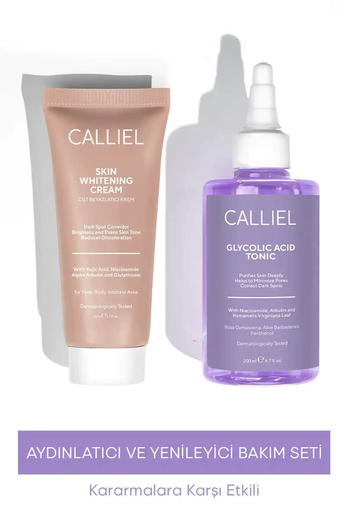 CALLİEL Kararmalara Karşı Aydınlatıcı ve Yenileyici Bakım Seti Ürün Tanıtımı ve Kullanım Rehberi
