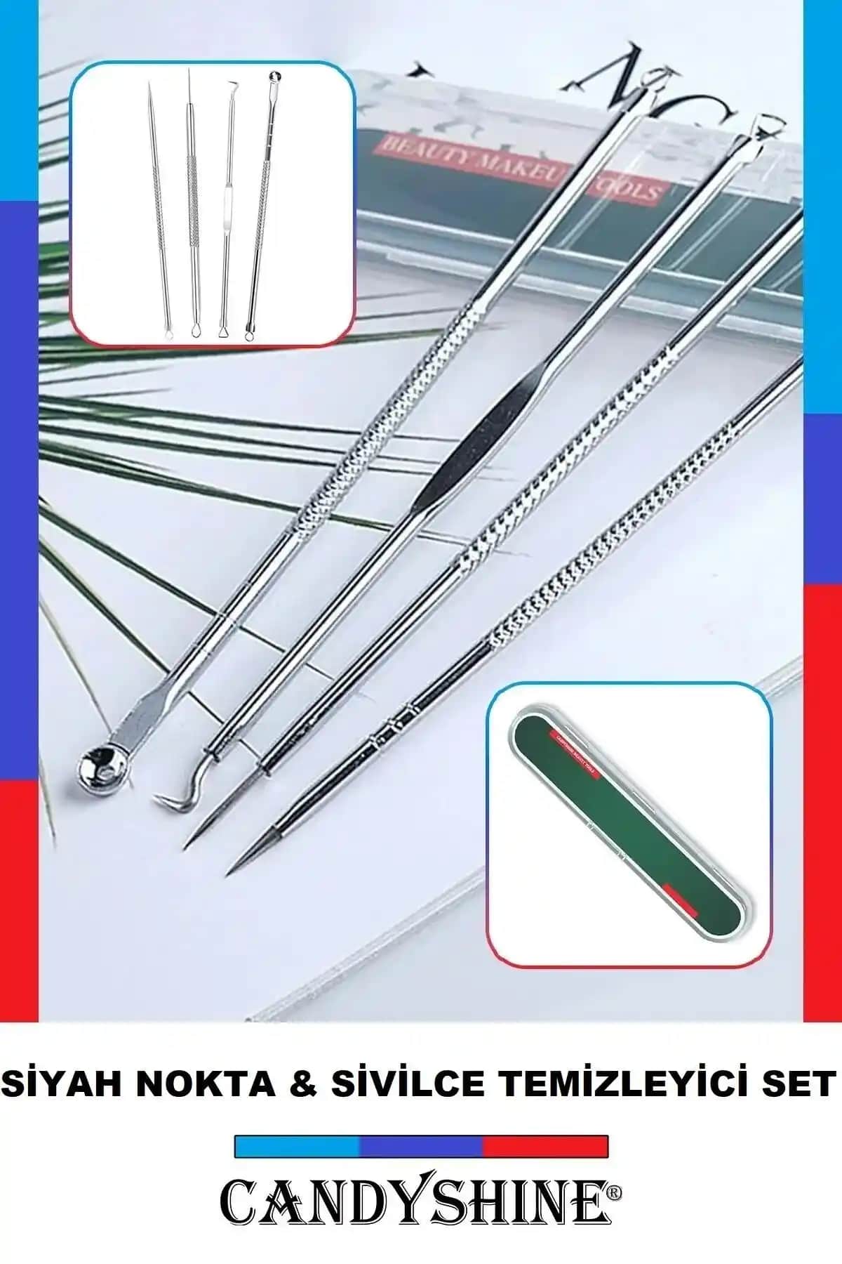CandyShine Paslanmaz Çelik Hijyenik Sivilce ve Siyah Nokta Temizleme Aleti İncelemesi
