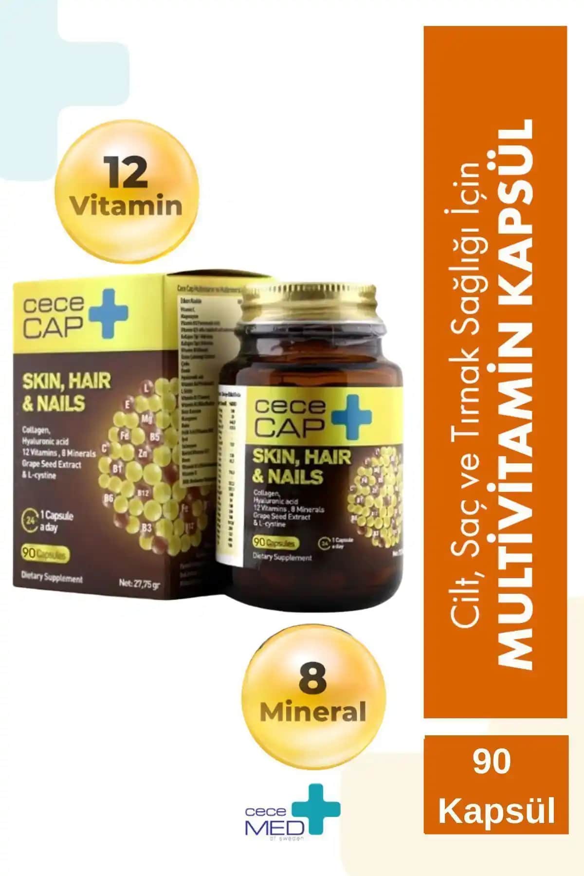 Cececap ve Cececap Sağlıklı Saç ve Tırnaklar Ürünlerinin Karşılaştırması