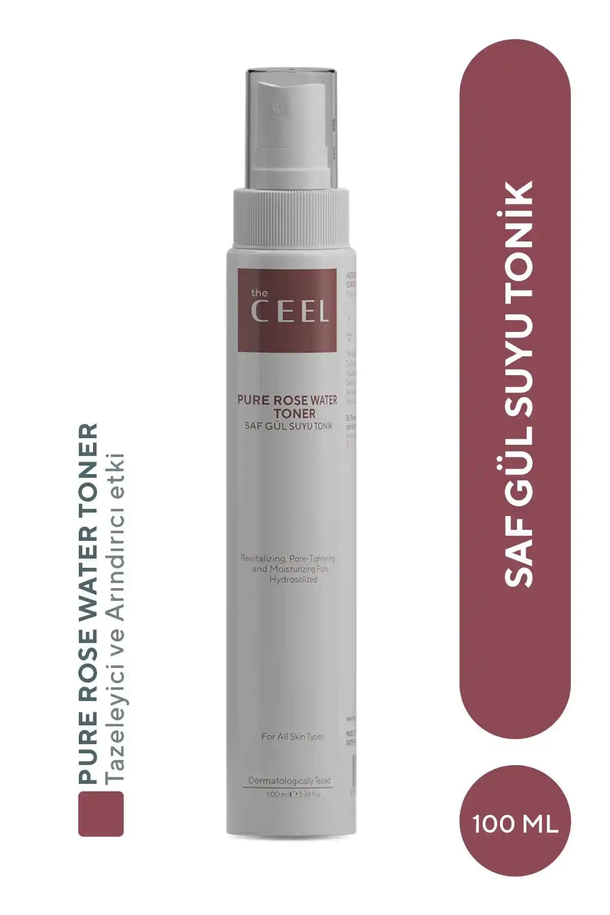 Ceel Gözenek Sıkılaştırıcı Saf Gül Suyu Tonik: Doğal ve Etkili Cilt Bakım Ürünü