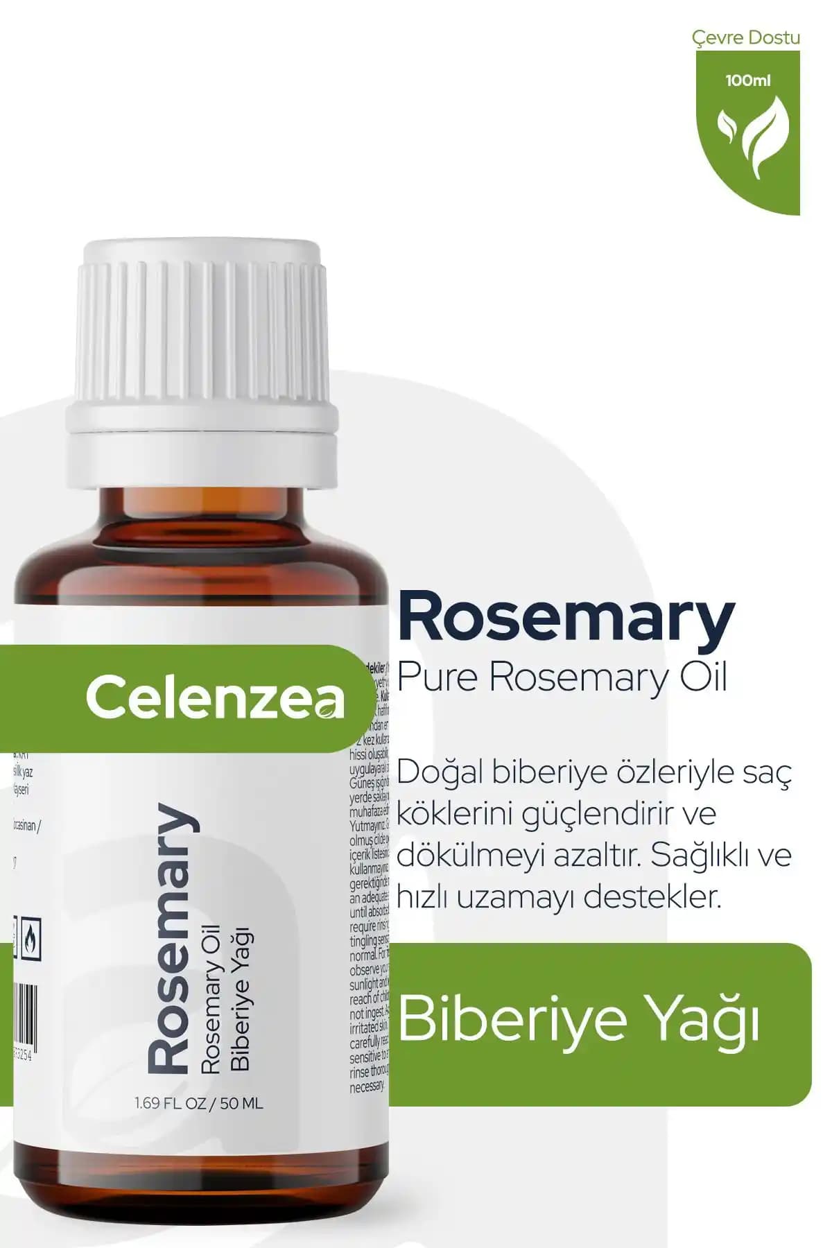 Celenzea Saf Biberiye Yağı: Doğal İçeriklerle Saç Güçlendirme ve Sağlıklı Uzama Çözümü