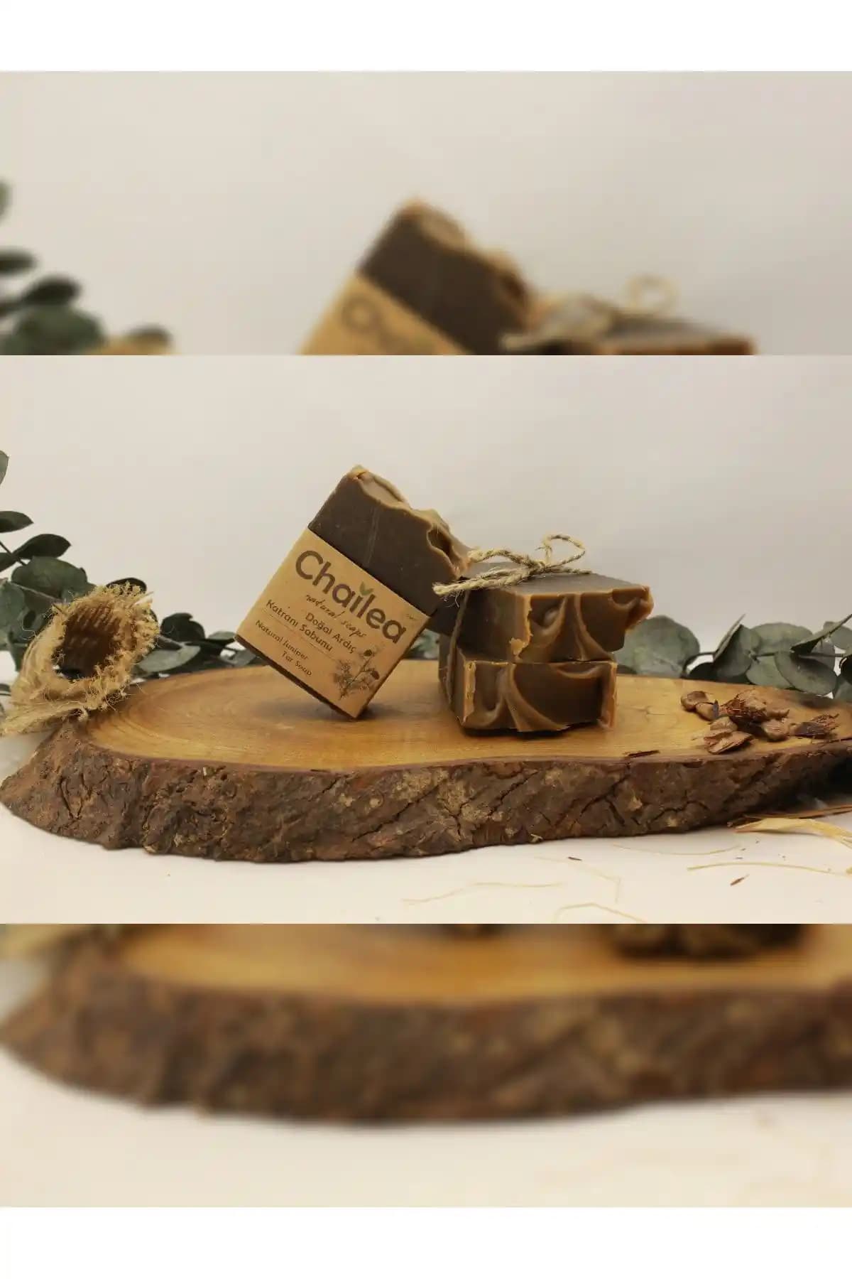 Chailea Doğal Ar<dı>ç Katranı Sabunu: Cilt ve Saç Bakımında Doğal Güç ve Güvenlik