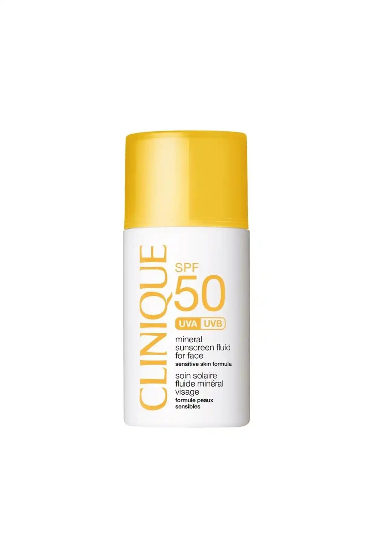 Clinique Mineral Güneş Koruyucu SPF 50 Hassas Ciltler İçin Doğal ve Etkili Koruma