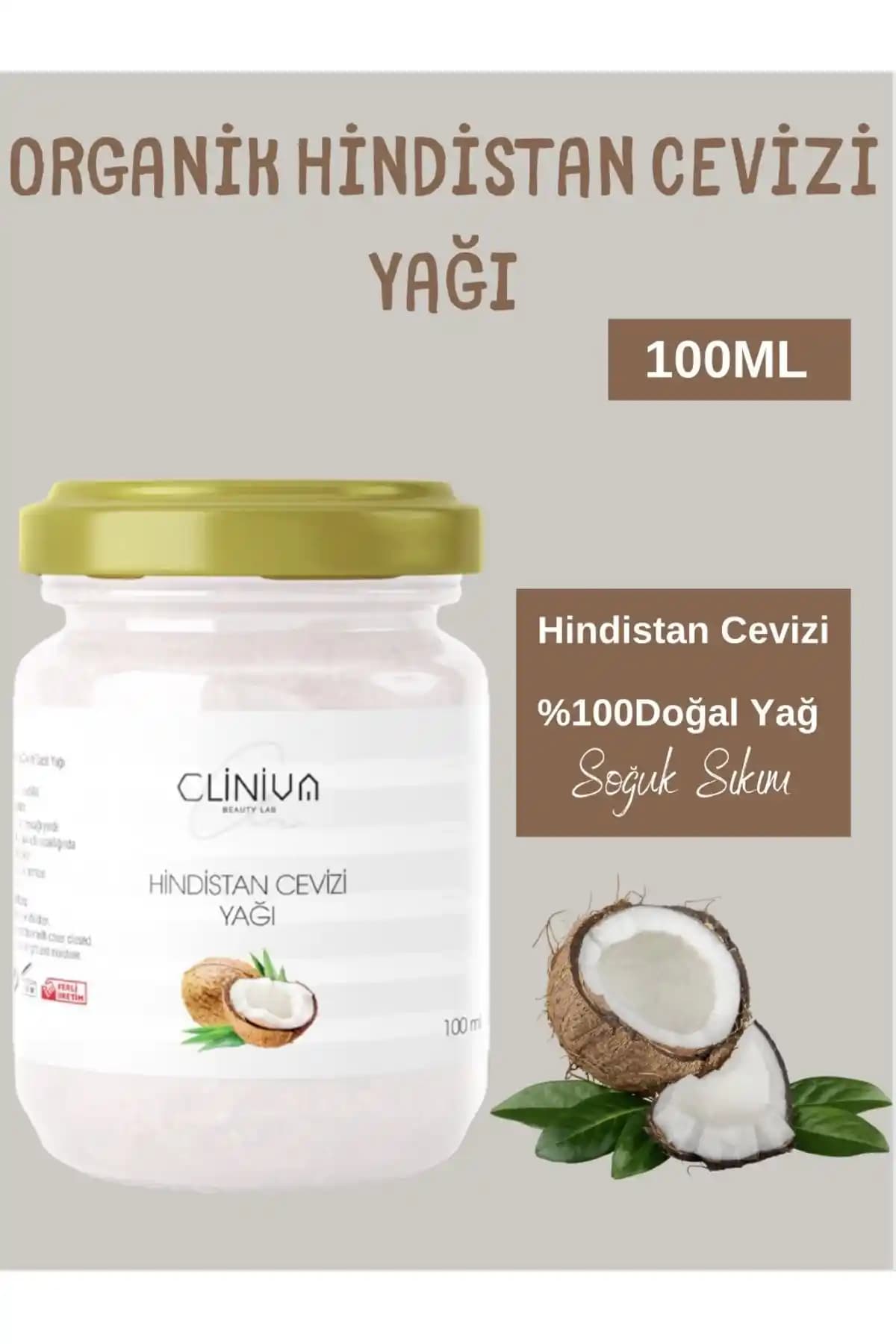 Cliniva Hindistan Cevizi Yağı: Doğal ve Çok Yönlü Güzellik Bakım Ürünü