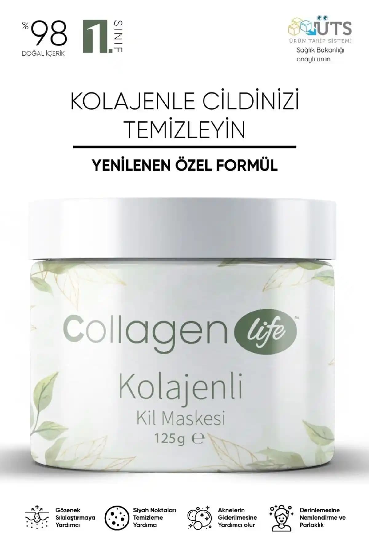 Collagen Life Akne ve Siyah Nokta Karşıtı Kolajenli Kil Maskesi Ürün İncelemesi ve Kullanım Tavsiyeleri