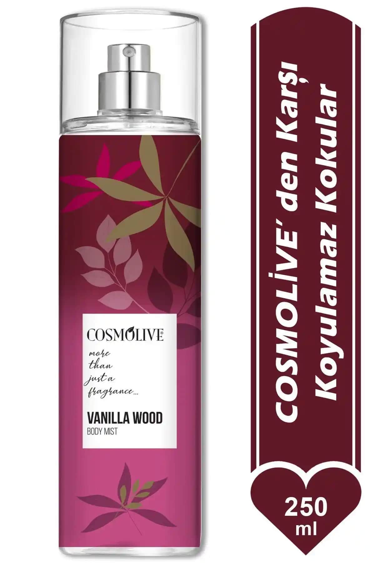 Cosmolive Body Mist Gold Angel Vanılla Wood: Doğadan İlham Alan Ferah ve Zarif Koku