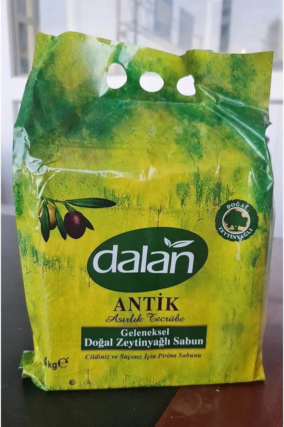 Dalan Antik Geleneksel Doğal Zeytinyağlı Sabun 3,6 Kg ile Doğal ve Geleneksel Cilt Temizliği