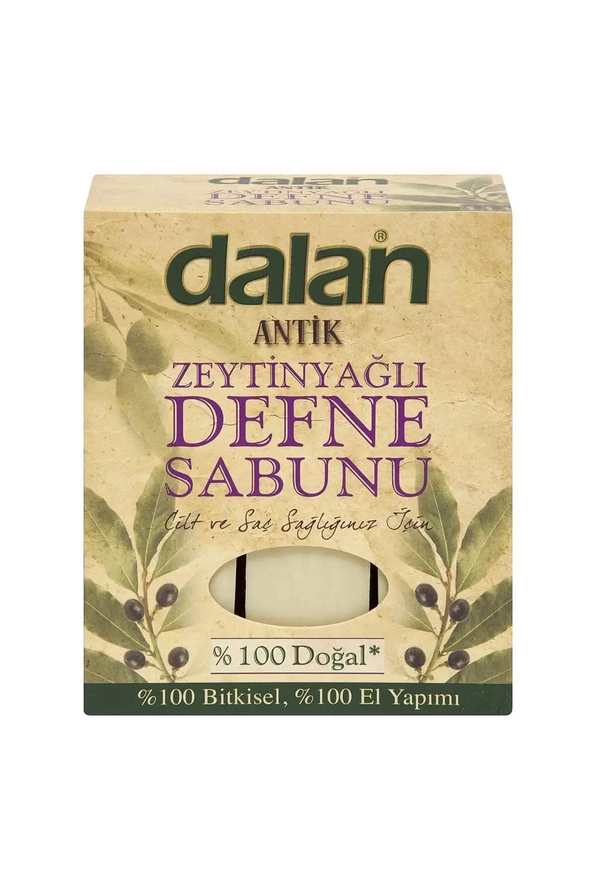 Dalan Antik Vegan Zeytinyağlı Doğal El Yapımı Katı Sabun 900g - Doğal ve Hassas Ciltler İçin