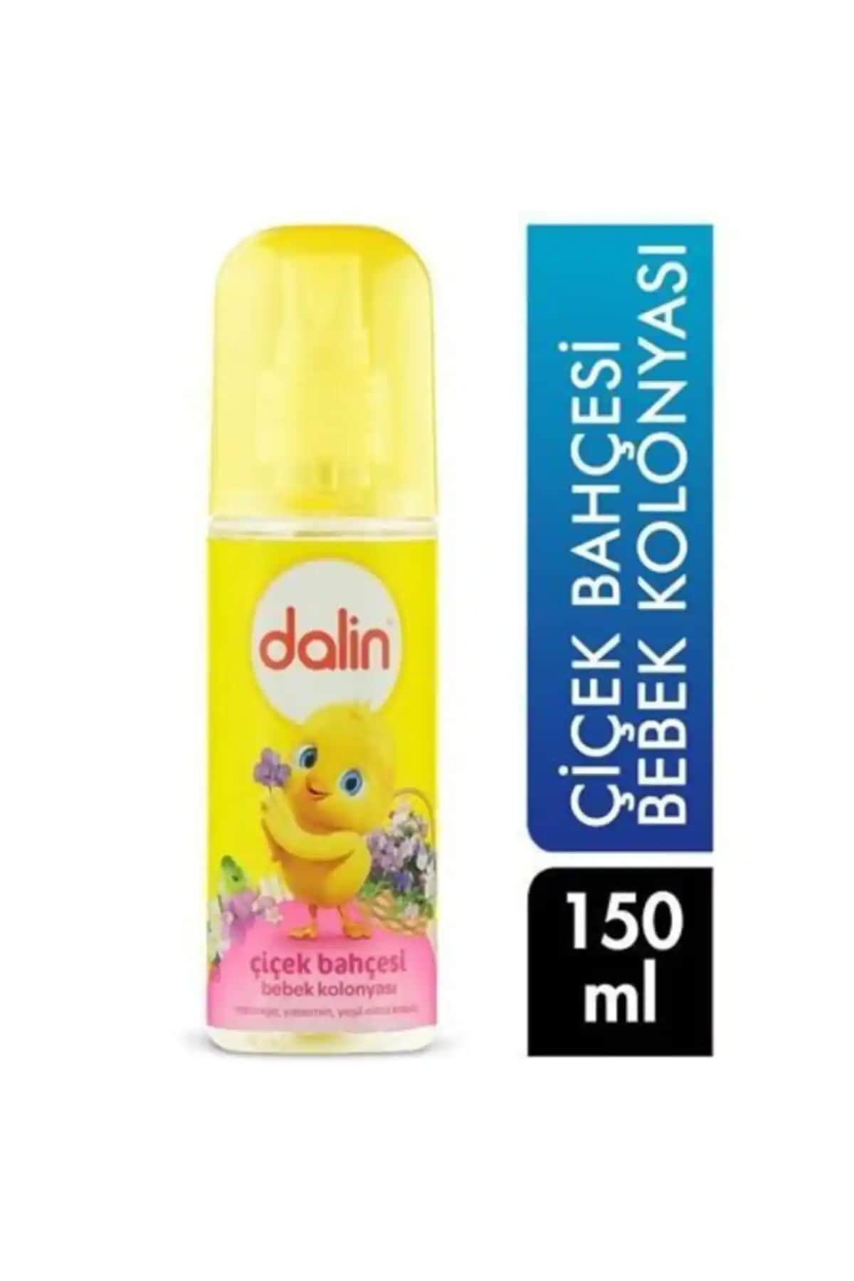 Dalin Bebe Kolonyası 150 ml Çiçek Bahçesi Doğal ve Kalıcı Ferahlatıcı Koku