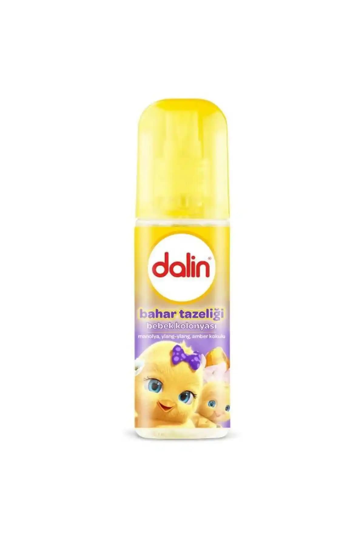 Dalin Bebek Kolonyası 150 ml doğal ve ferahlatıcı koku, güvenli ve pratik kullanımıyla bebek bakımında tercih edilir
