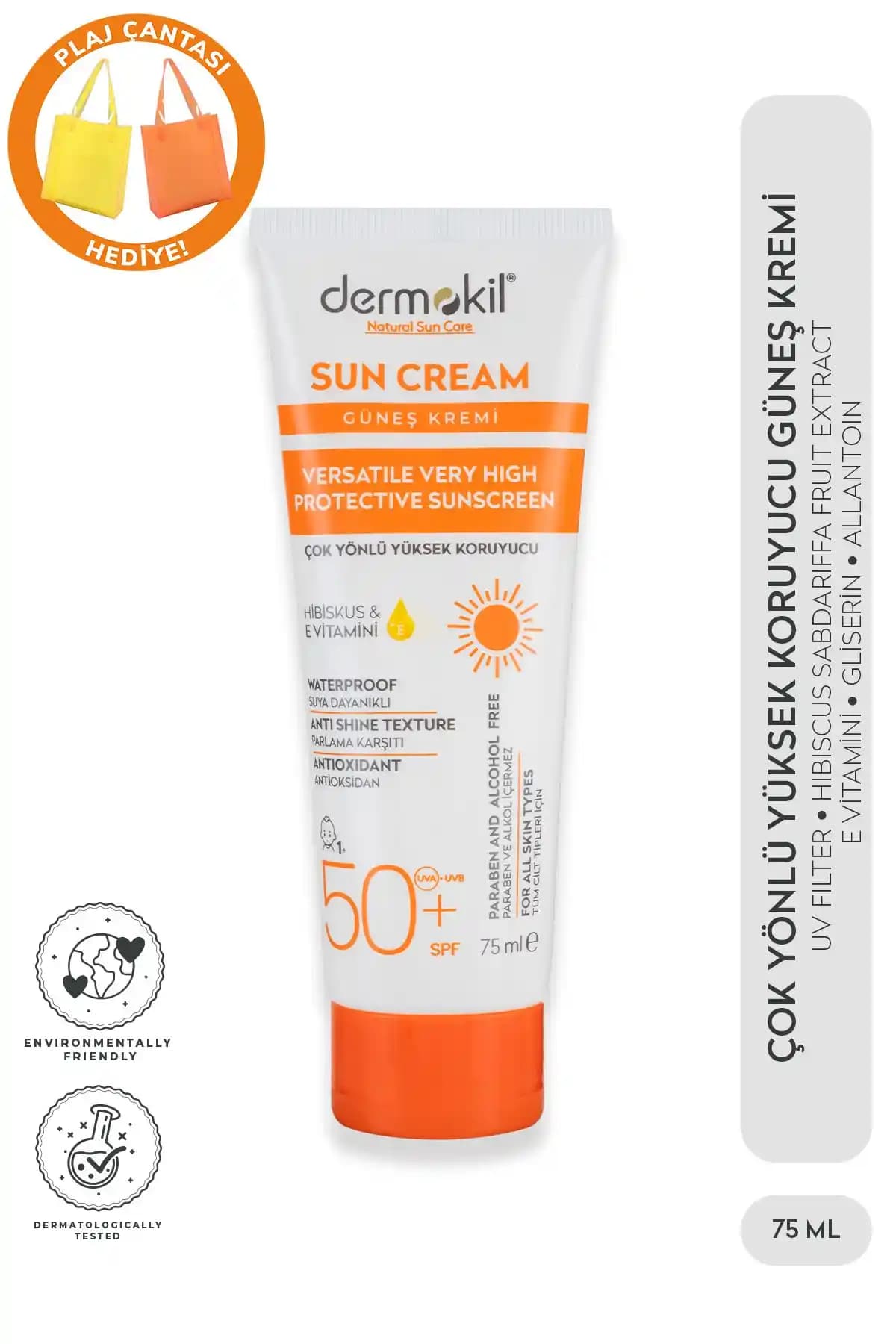 Dermokil Güneş Kremi 50 SPF Çok Yönlü Koruma ve Cilt Bakımı İçin Güvenilir Seçenek