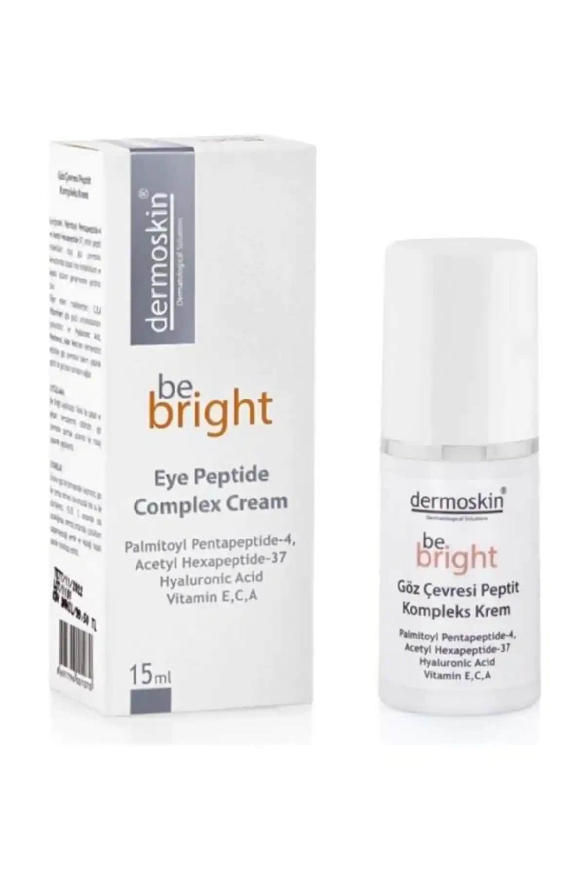 Dermoskin Be Bright Göz Çevresi Peptit Kompleks Kremi Hassas Ciltler İçin Yaşlanma Karşıtı Bakım