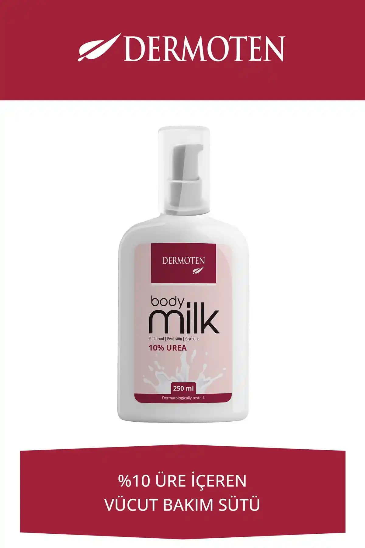 Dermoten Vücut Bakım Sütü: Yoğun Nemlendirme ve Onarım Sağlayan Kuru ve Hassas Ciltler İçin