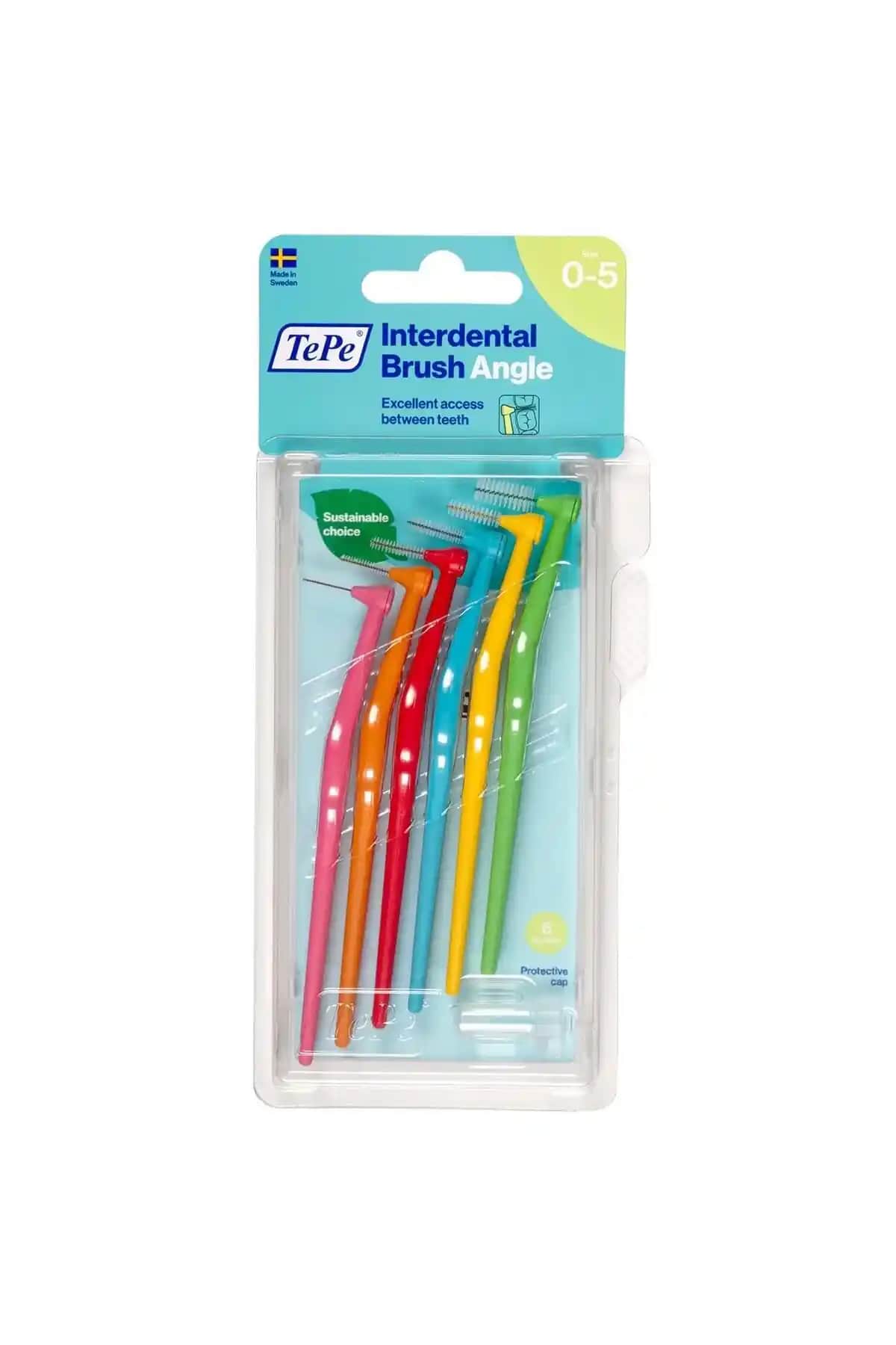 Diş Arası Temizliği İçin TePe Angle Saplı ve Interdental Fırça Karşılaştırması