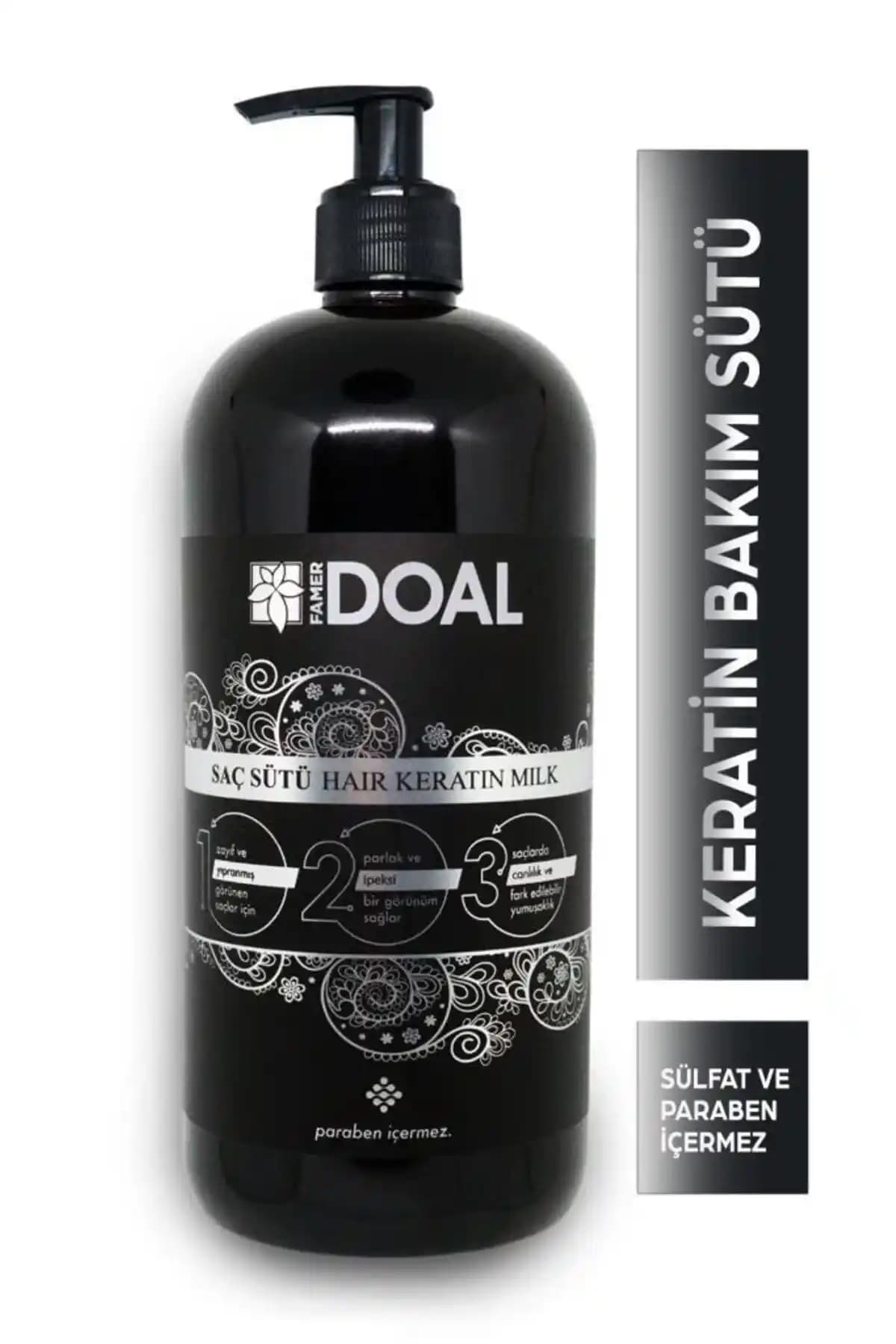 DOAL Keratin Sütü ile Saçlarınızı Güçlendirin ve Parlaklık Kazanın
