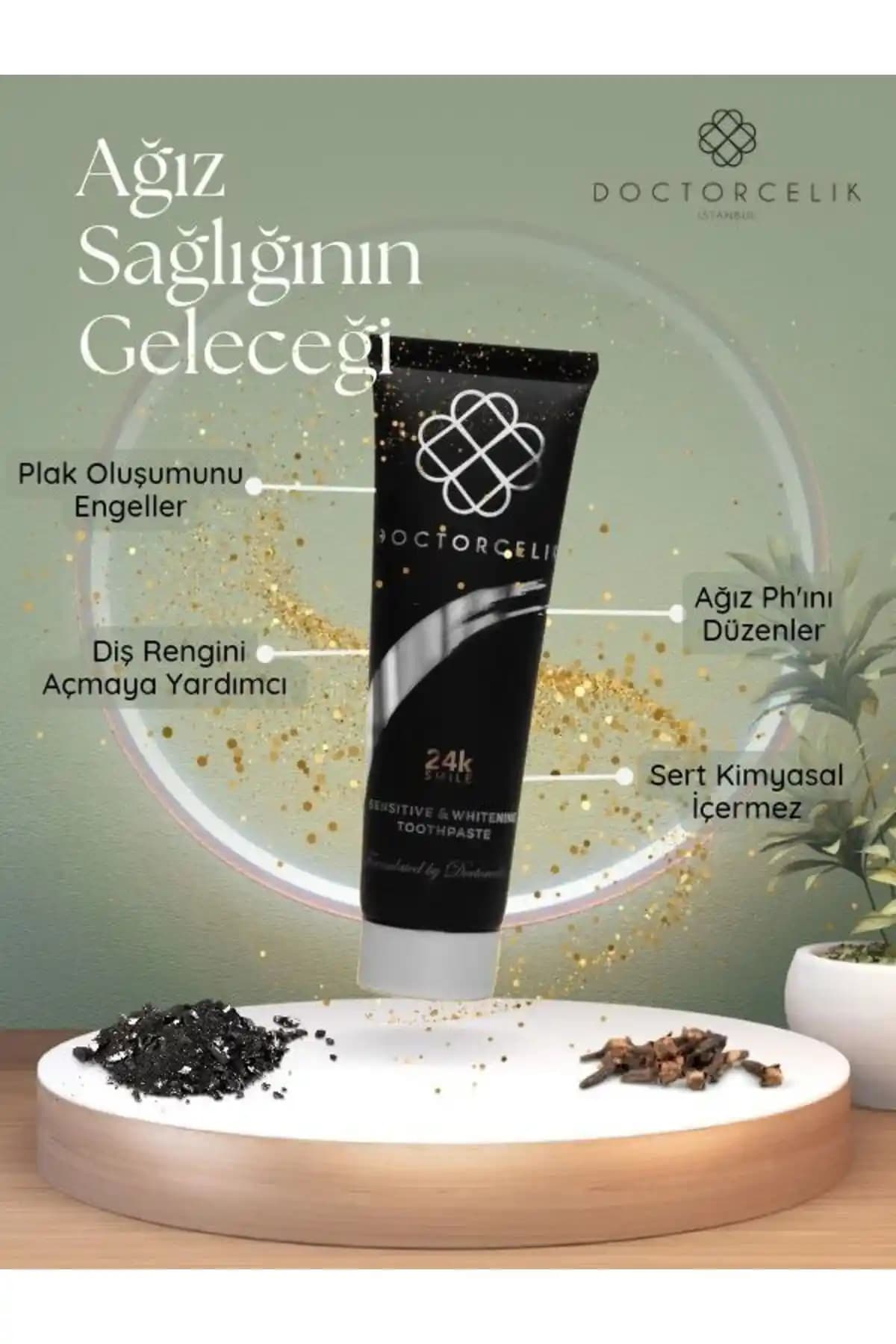 Doctorcelik 24k Smile Beyazlatıcı Diş Macunu: Güvenilir ve Etkili Diş Beyazlatma Çözümü
