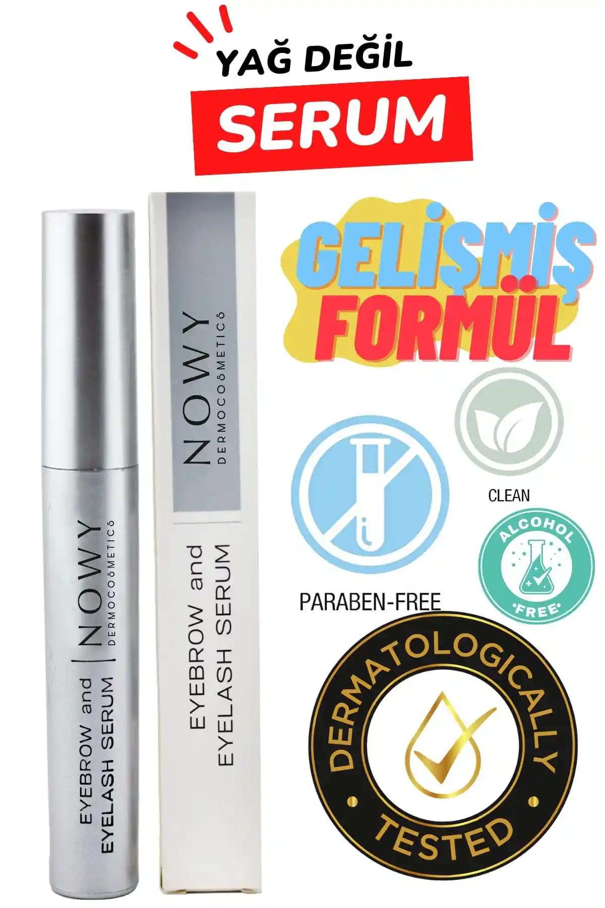 Doğal E Vitaminli Kaş ve Kirpik Serumu ile Güçlü ve Sağlıklı Göz Çevresi Bakımı