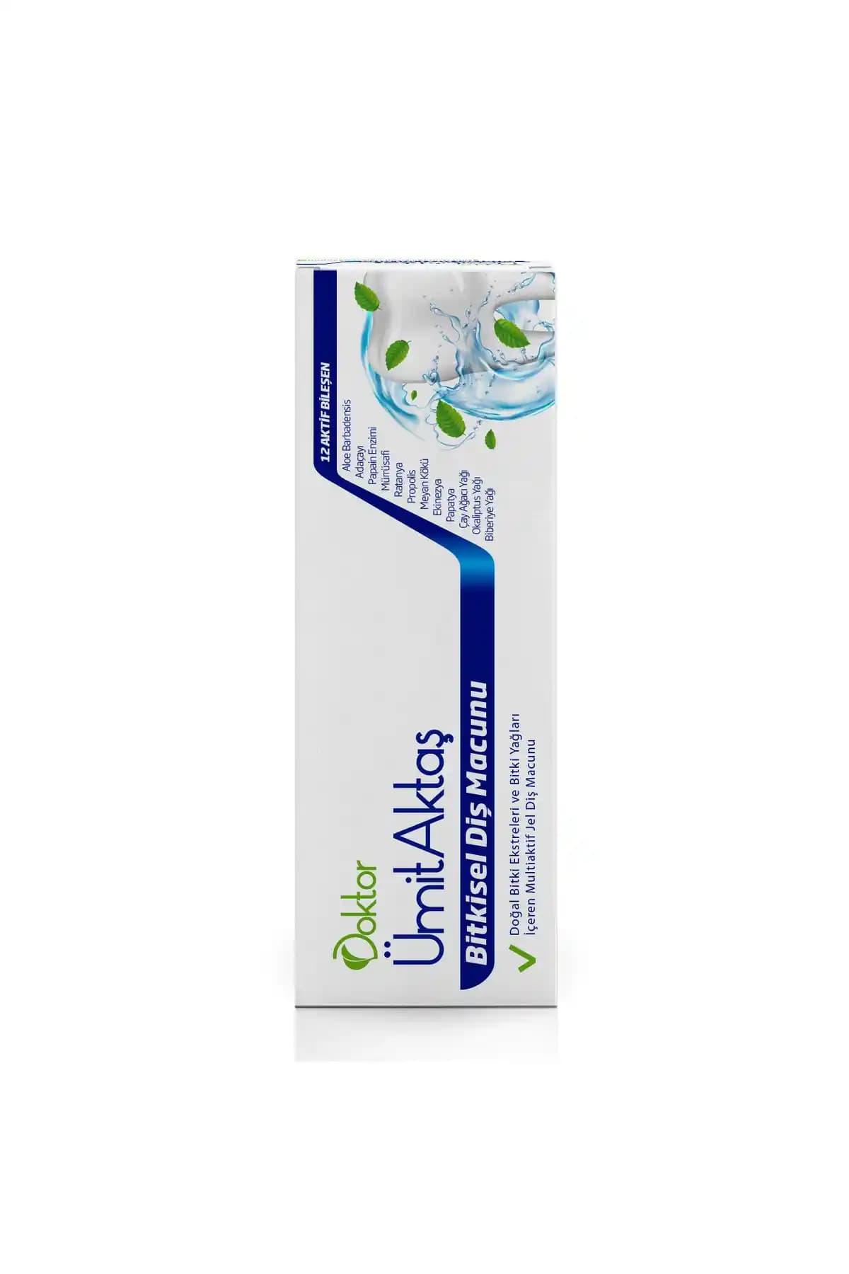 Dr. Ümit Aktaş Bitkisel Diş Macunu: Doğal İçeriğiyle Ağız Sağlığını Destekler
