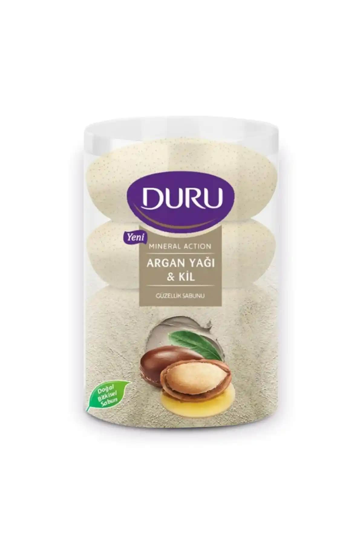 Duru Argan Yağlı Güzellik Sabunu 440g 4'lü Paket Doğal ve Etkili Cilt Temizliği