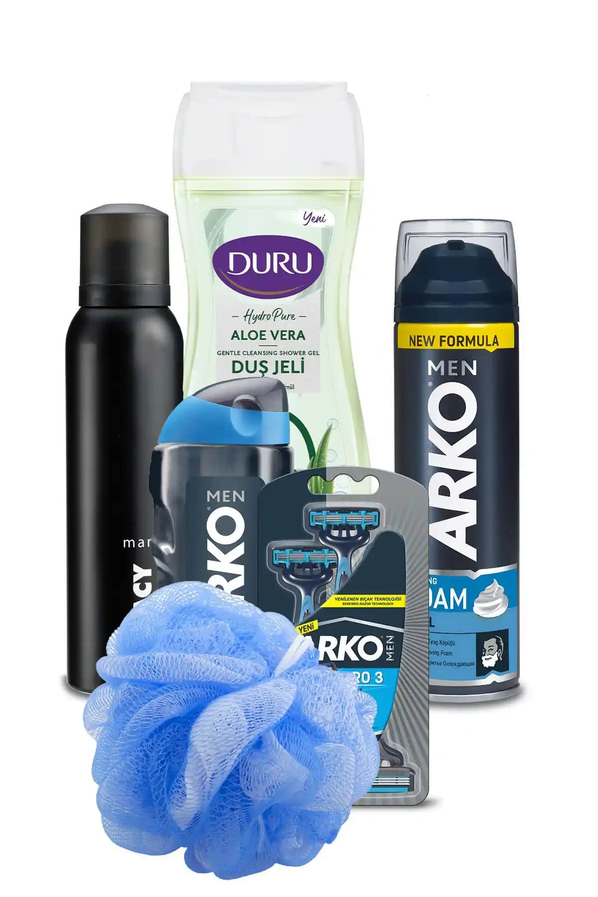 Duru Arko Men Tıraş ve Bakım Seti ile Günlük Erkek Bakımını Kolaylaştırın
