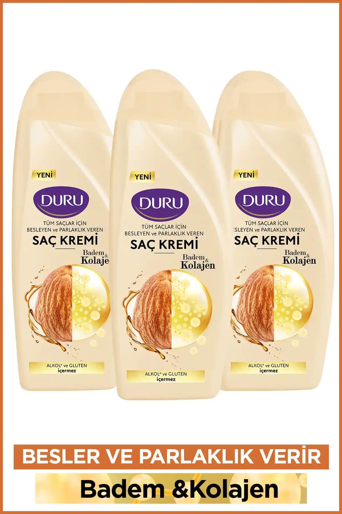 Duru Badem ve Kolajen Saç Kremi: Her Saç Tipi İçin Güvenilir ve Etkili Bakım Çözümü