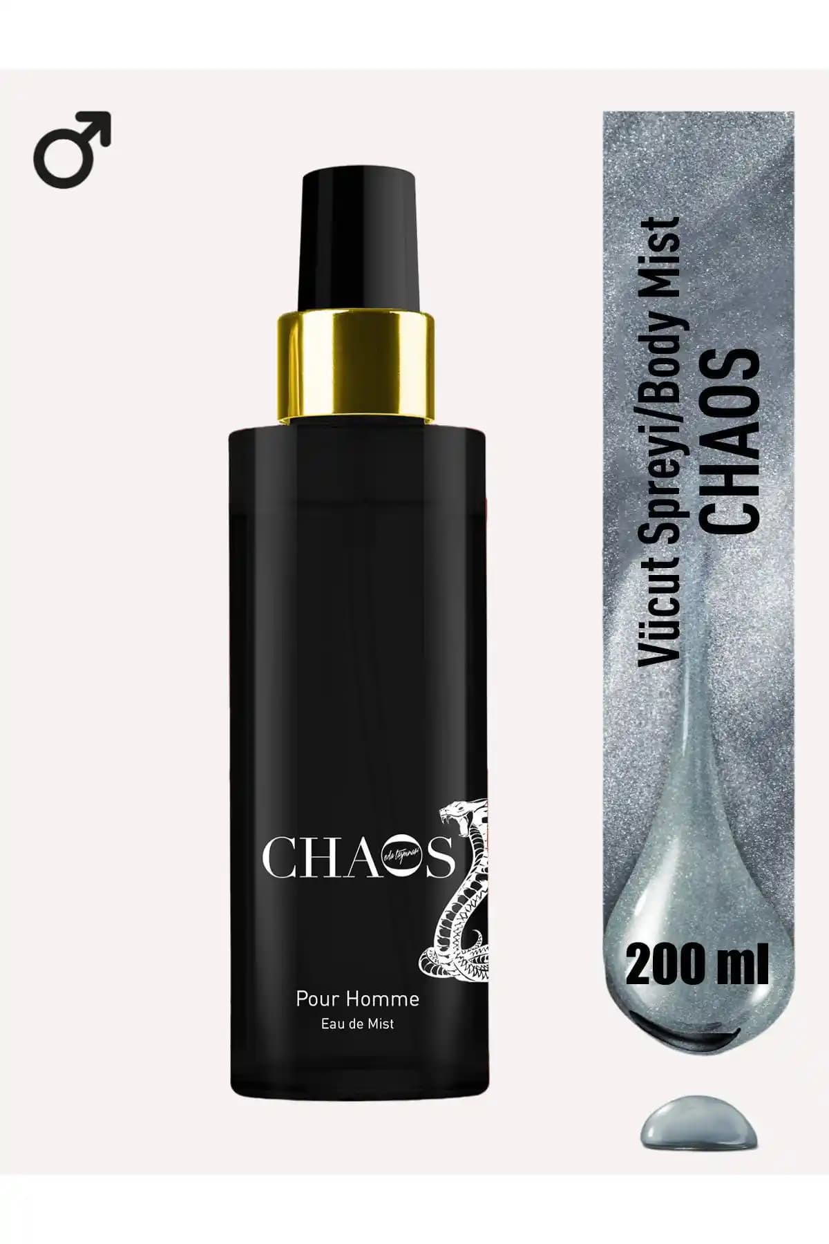 Eda Taşpınar Chaos Body Mist: Odunsu ve Baharatlı Erkek Vücut Spreyi Özellikleri