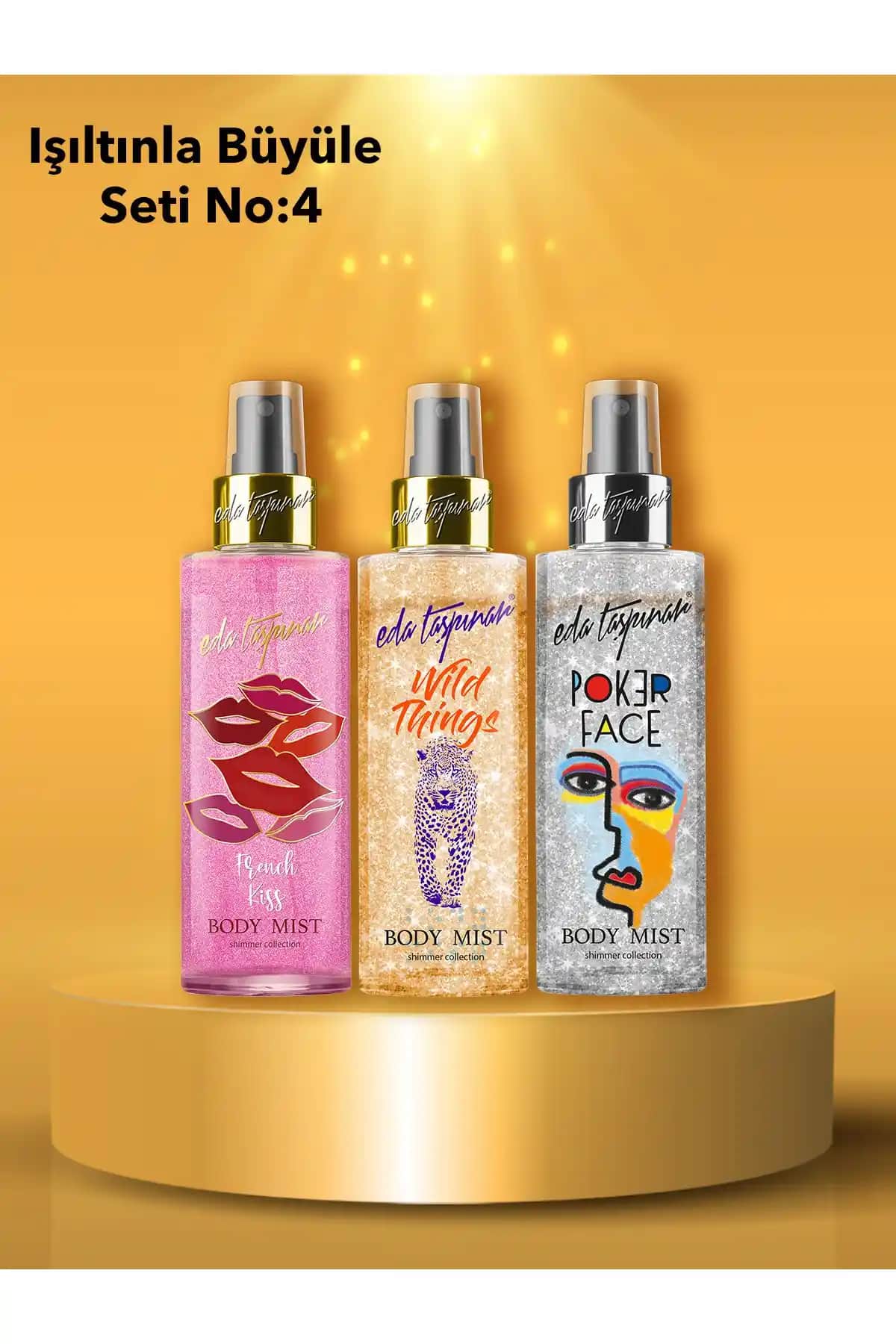 Eda Taşpınar Vücut Spreyi Karşılaştırması: Işıltınla Büyüle ve Poker Face
